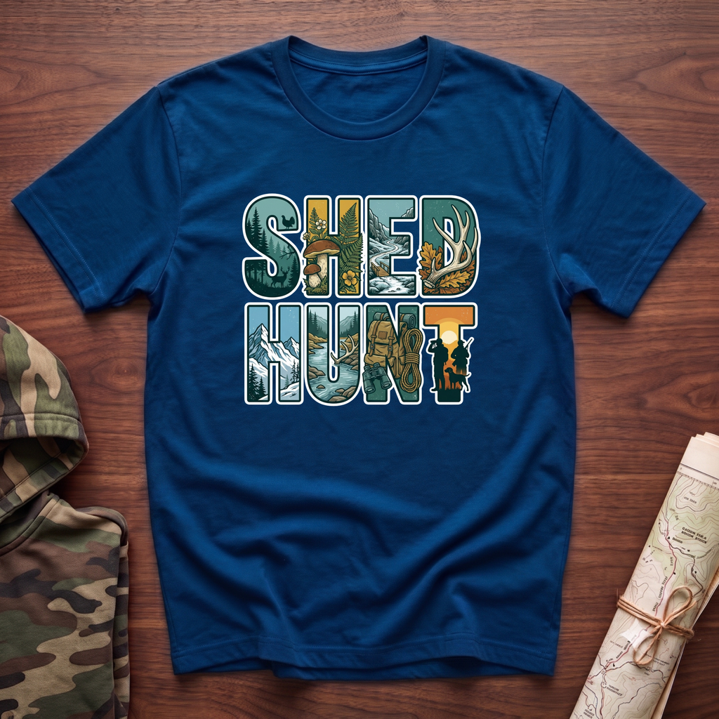 SHED HUNT All Seasons T-Shirt