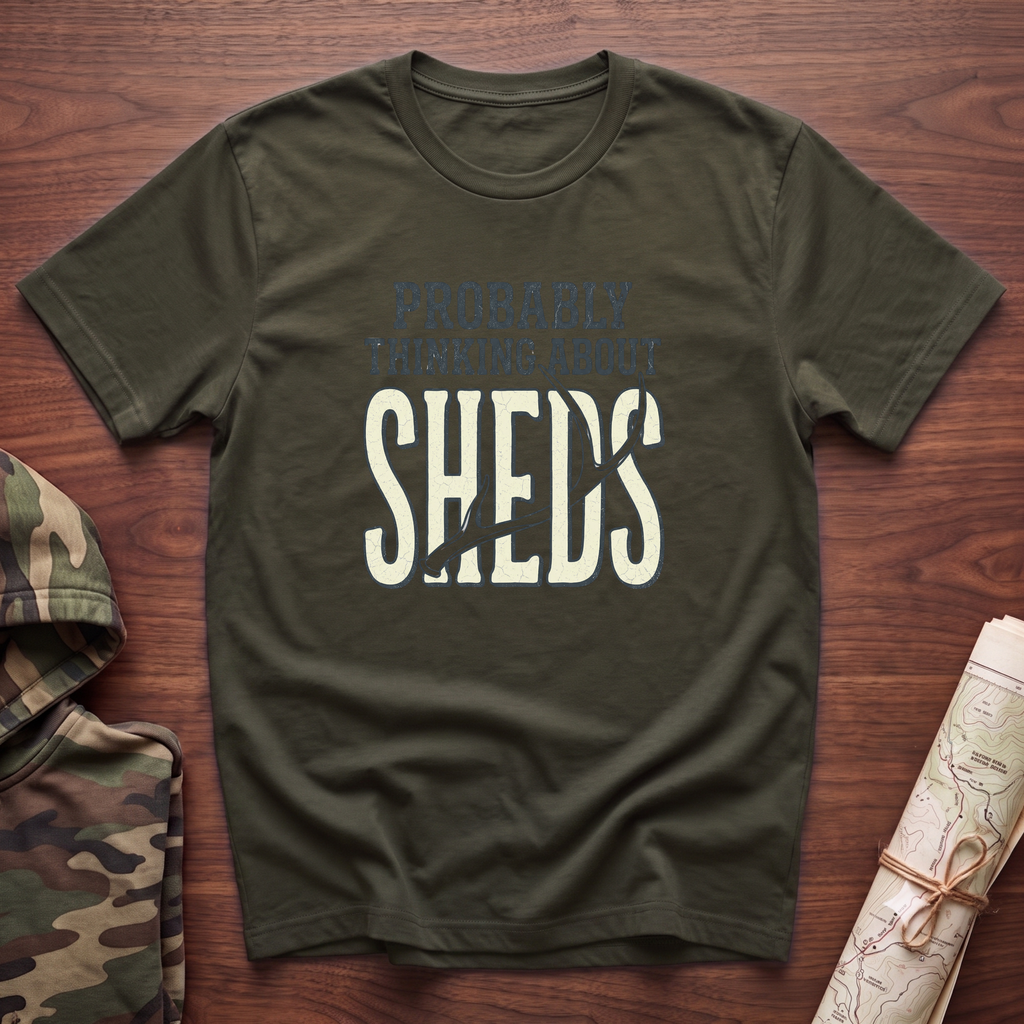 Probably Thinking About Sheds T-Shirt