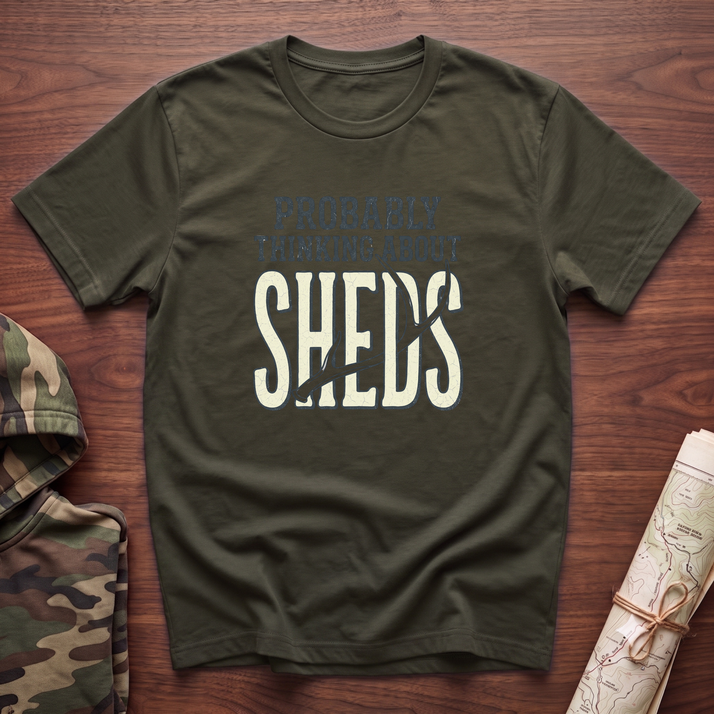 Probably Thinking About Sheds T-Shirt