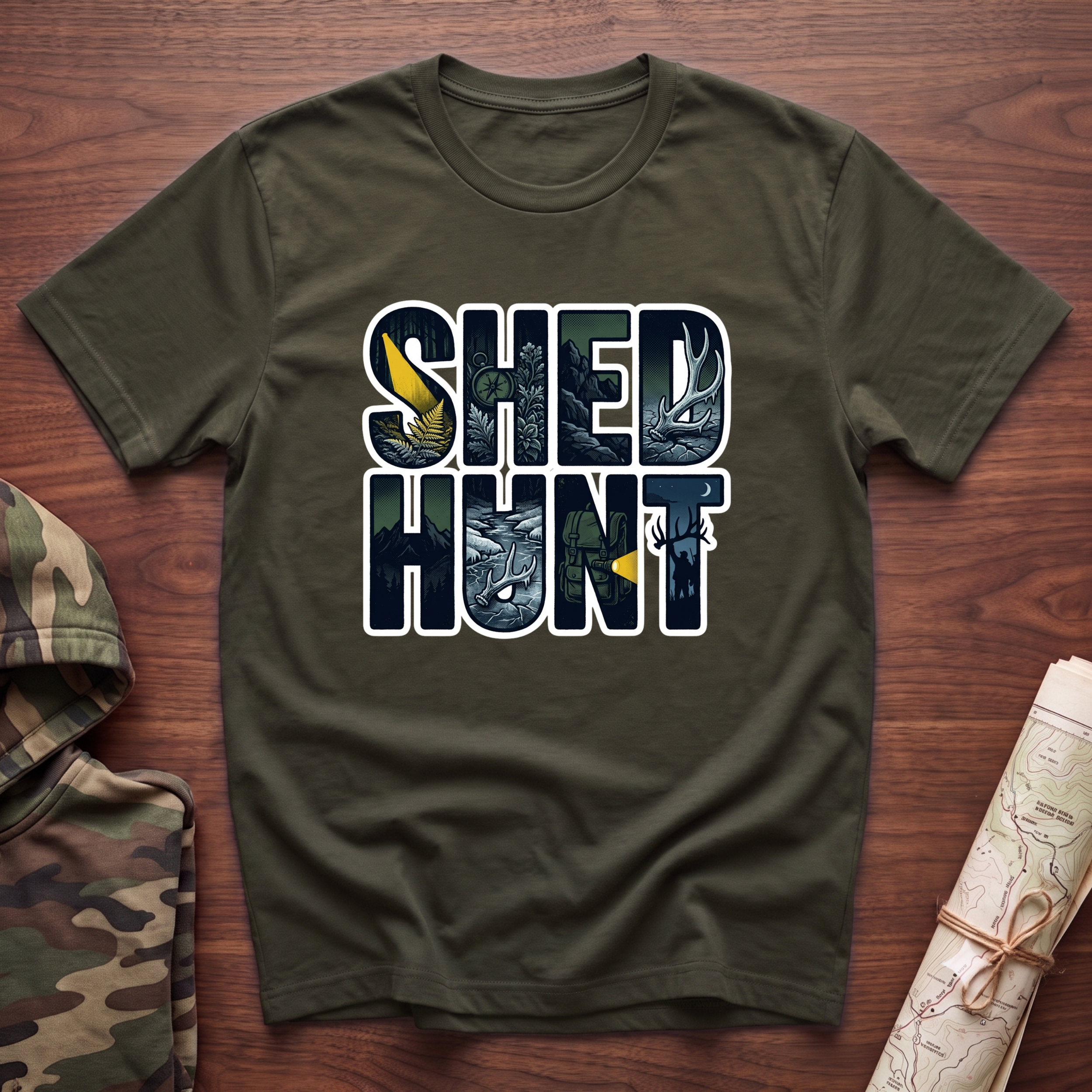 SHED HUNT Dark Forest T-Shirt