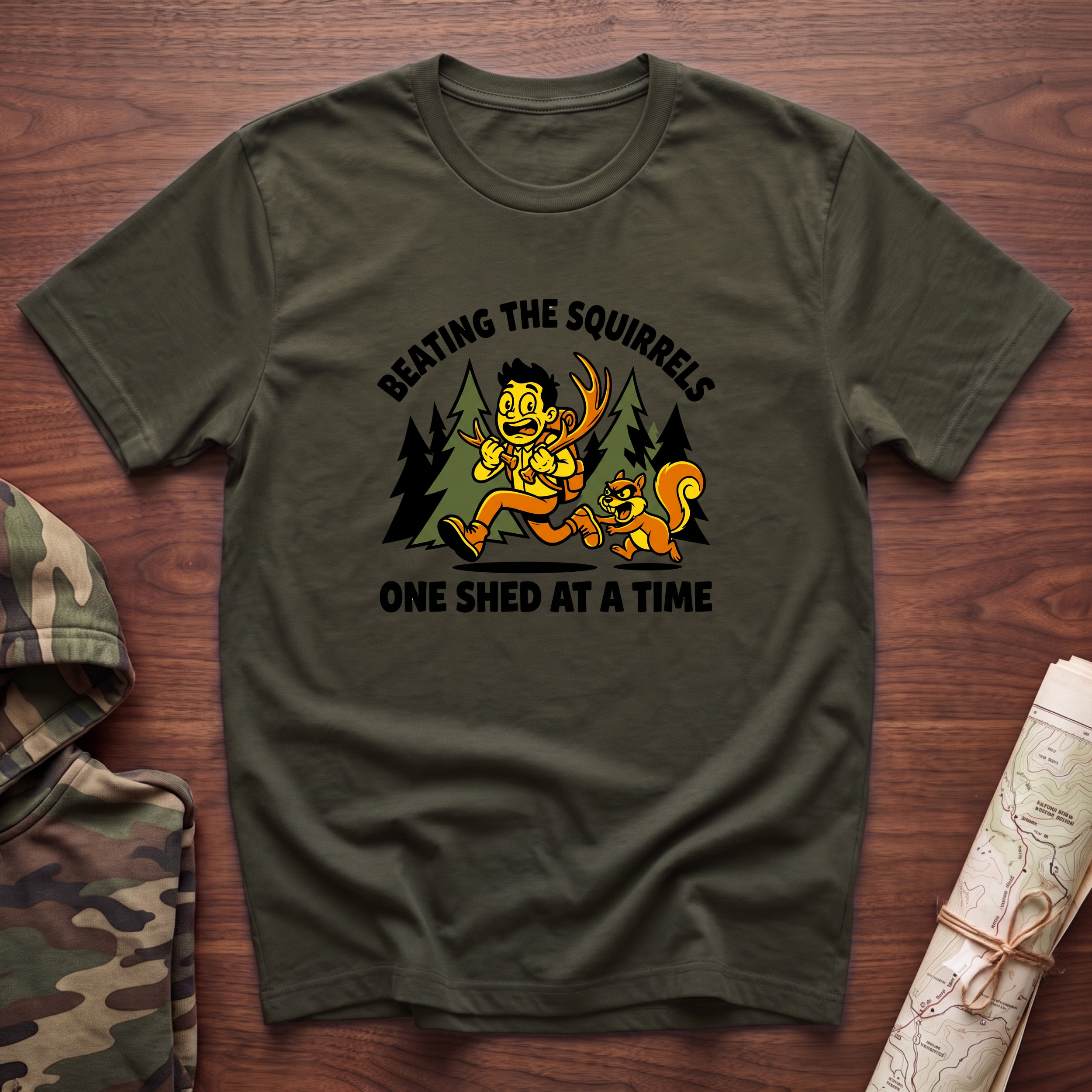 Beating the Squirrels One Shed at a Time T-Shirt
