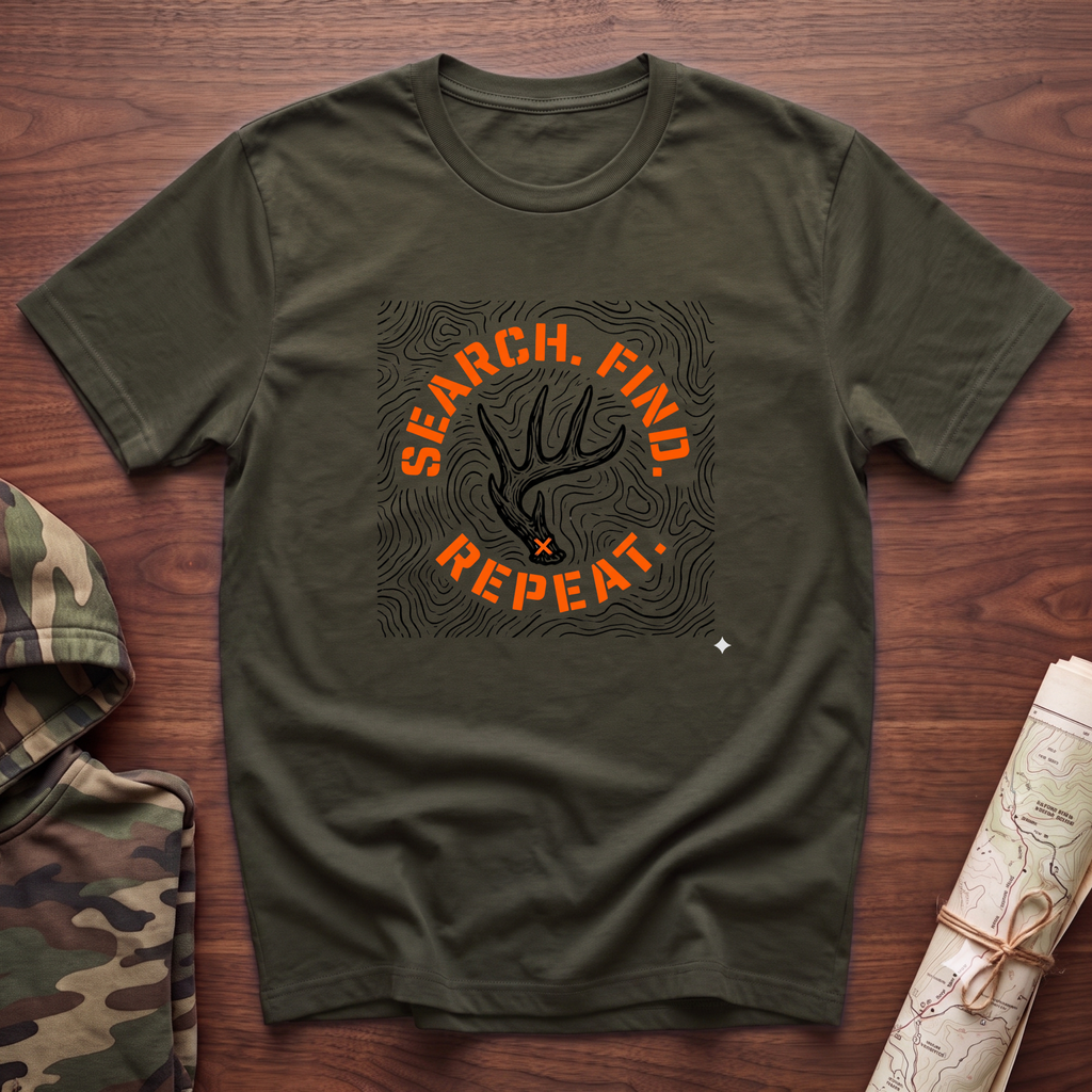 Search. Find. Repeat. T-Shirt