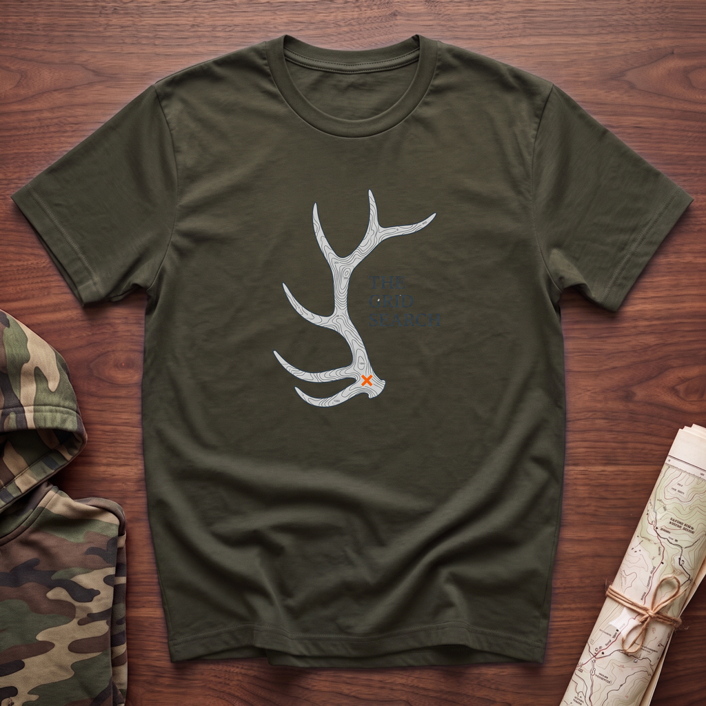 Elk Shed Grid Search T-Shirt