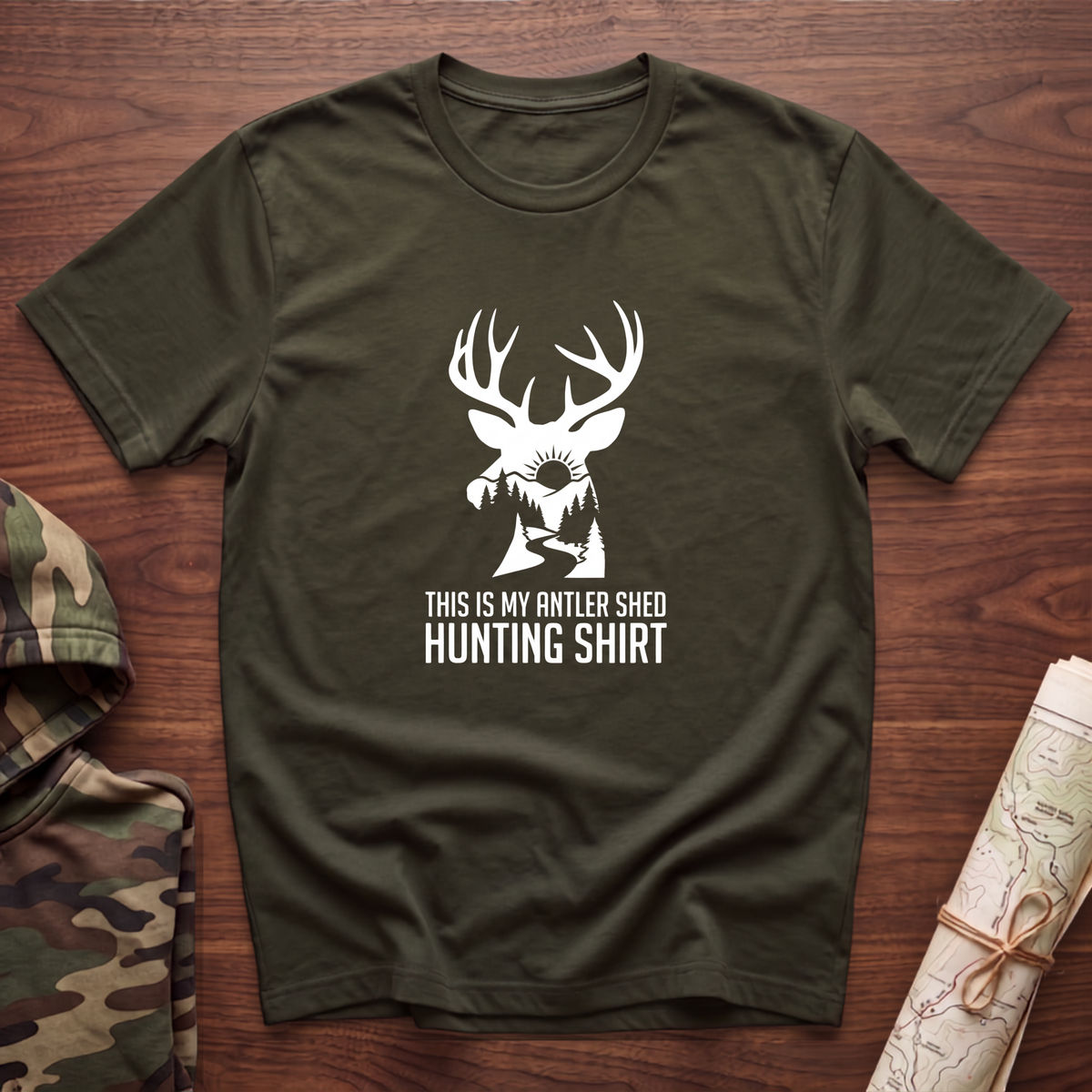 Deer Shed Hunting Shirt T-Shirt