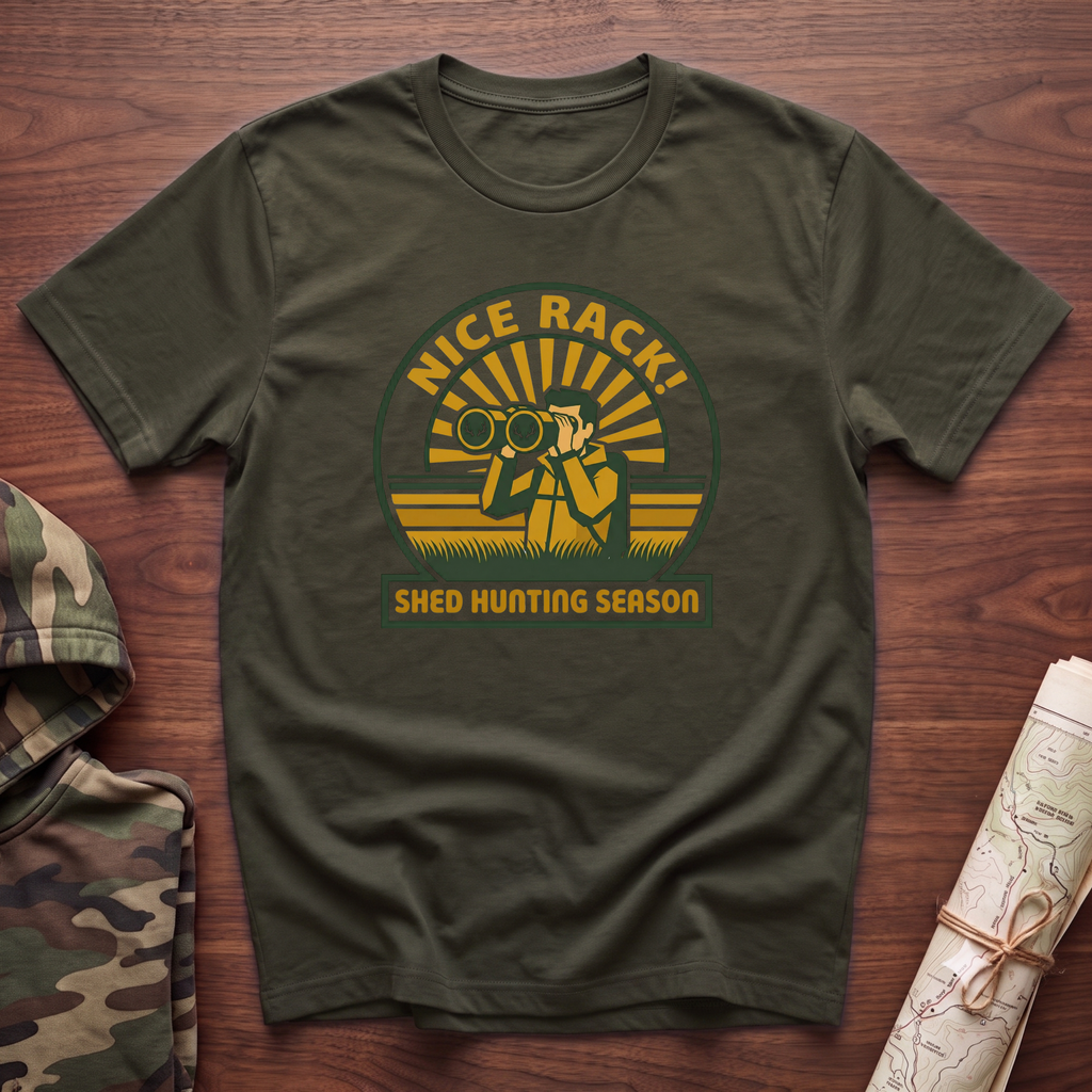 Nice Rack! Shed Hunting Season T-Shirt