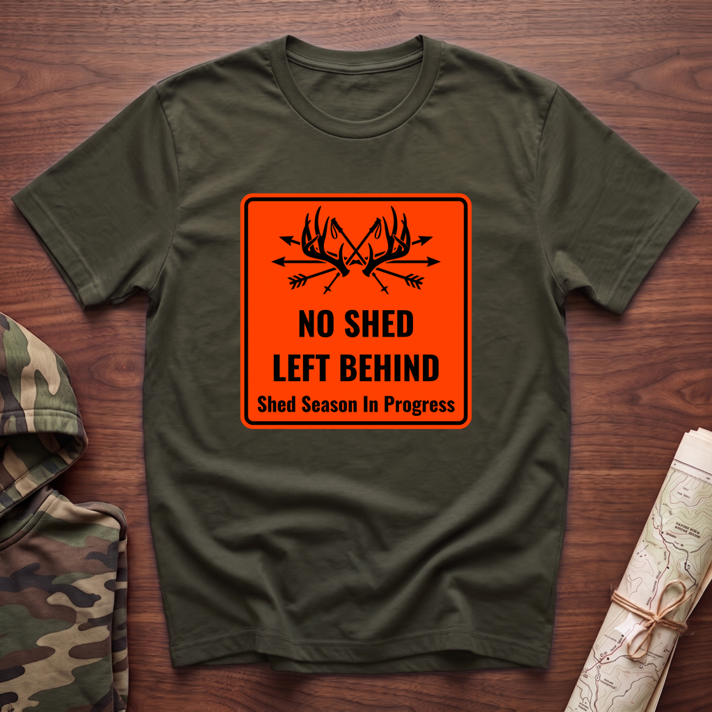 No Shed Left Behind T-Shirt