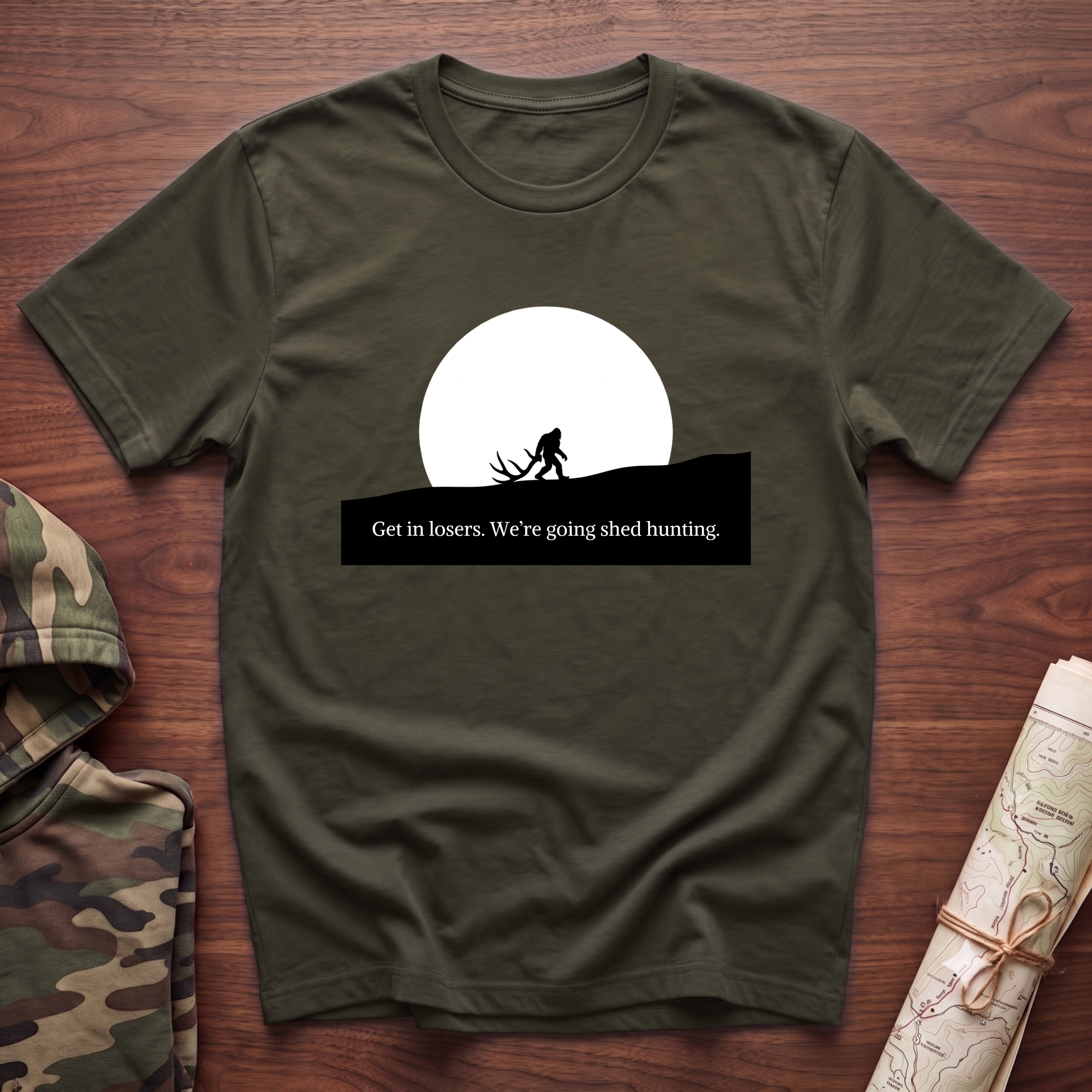 Get in Losers -  Bigfoot T-Shirt
