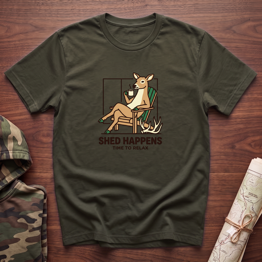 Shed Happens Time To Relax T-Shirt