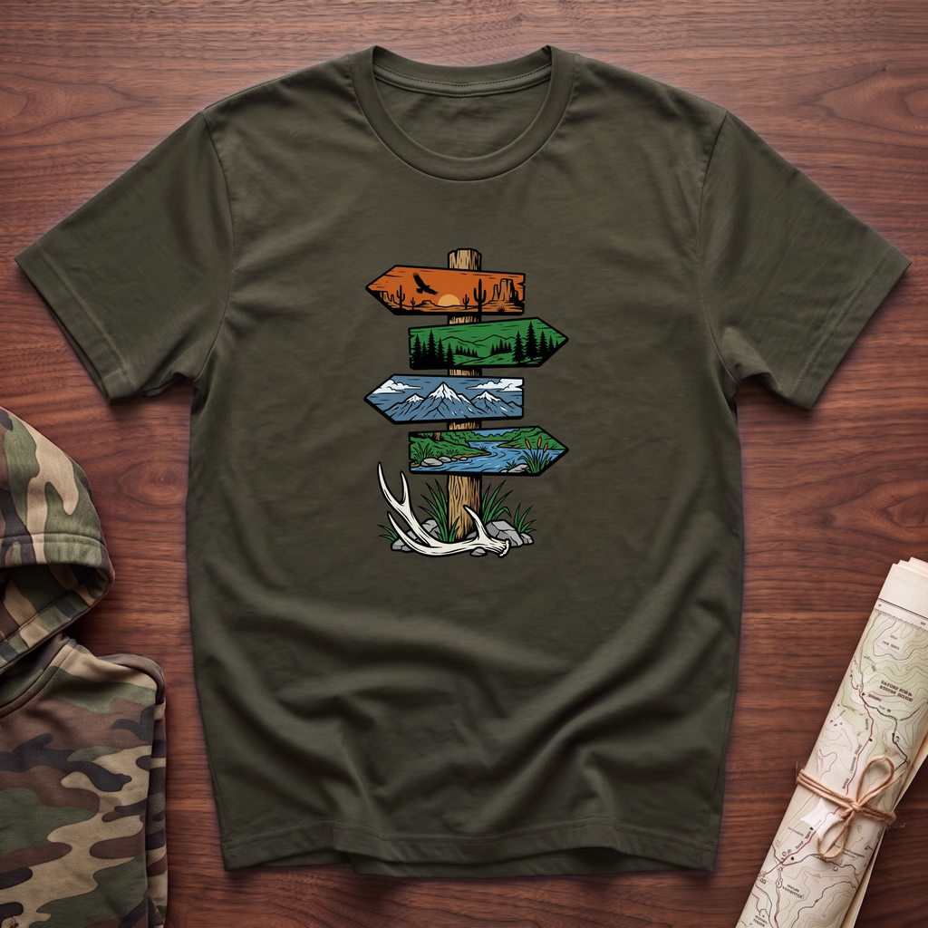 All Signs Point To Adventure T-Shirt