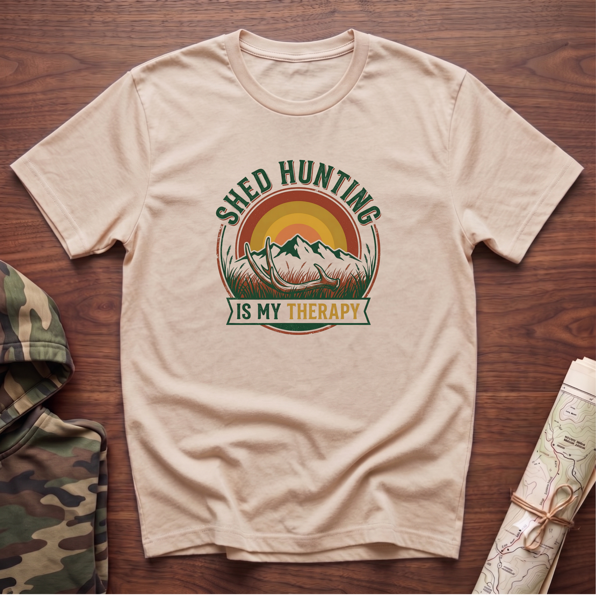 Shed Hunting is my Therapy T-Shirt