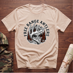 Free Range Antlers T-Shirt