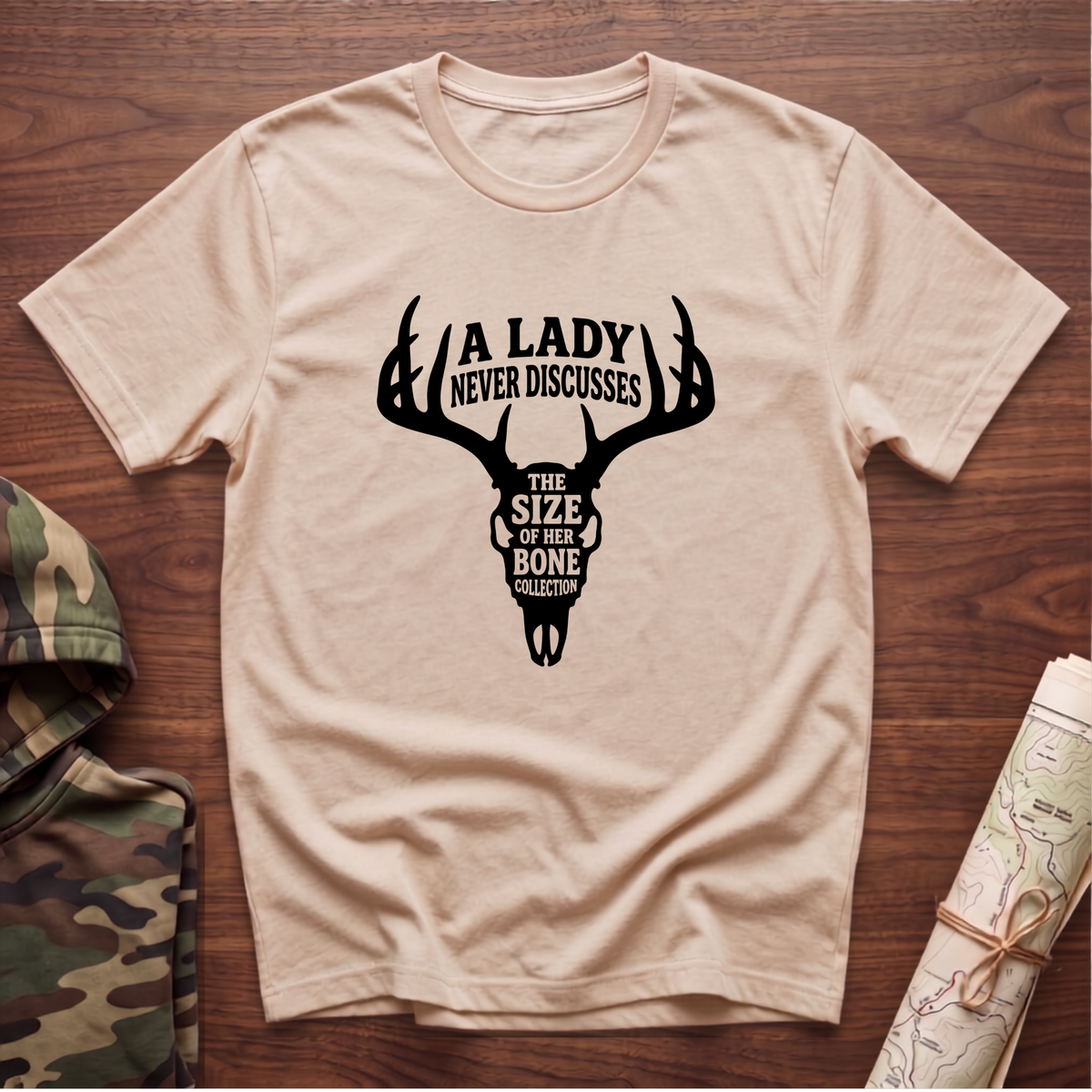A Lady Never... T-Shirt