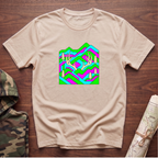 Neon Mountain Sheds T-Shirt