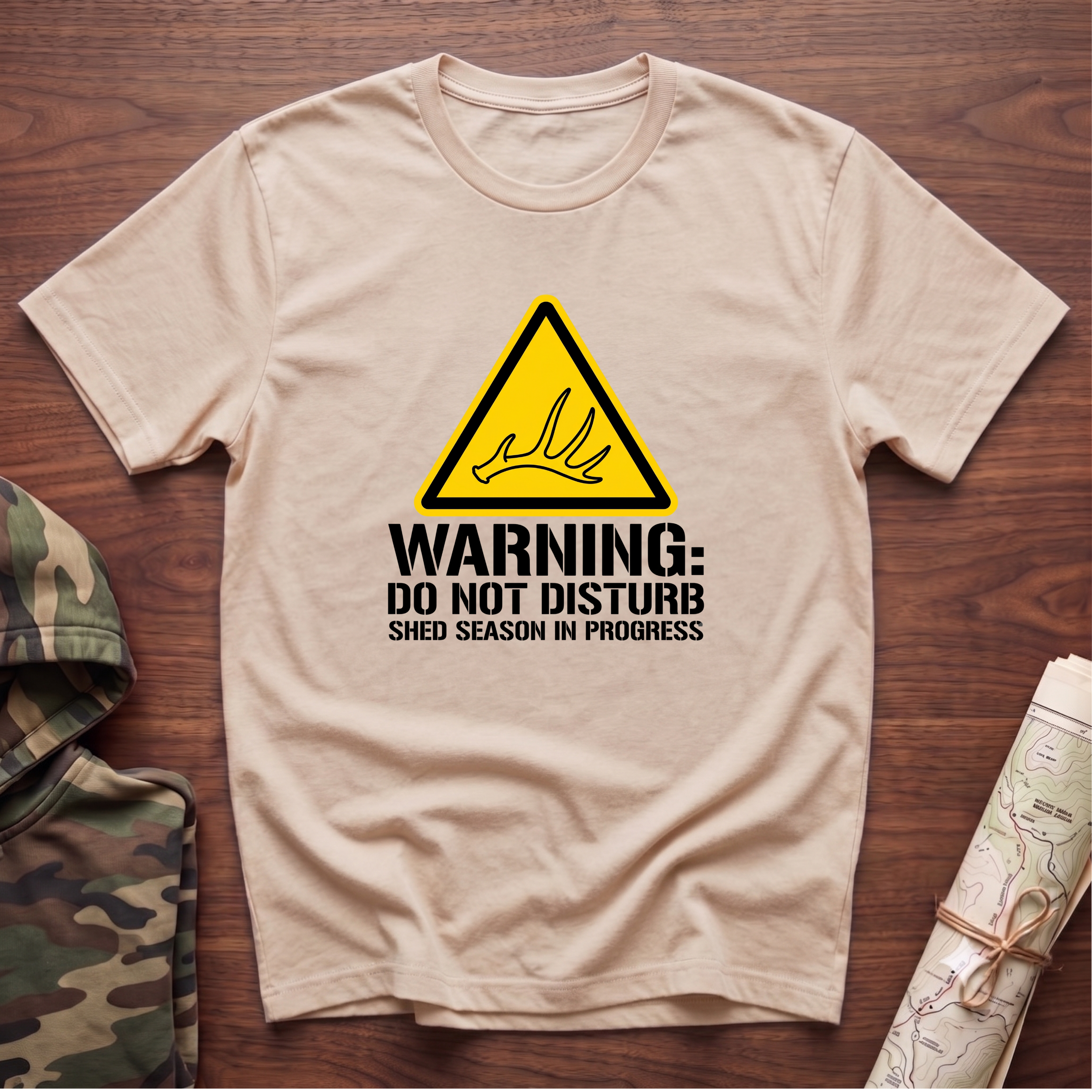 Warning: Do Not Disturb. Shed Season in Progress T-Shirt