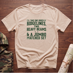 Ridgelines And Beams T-Shirt