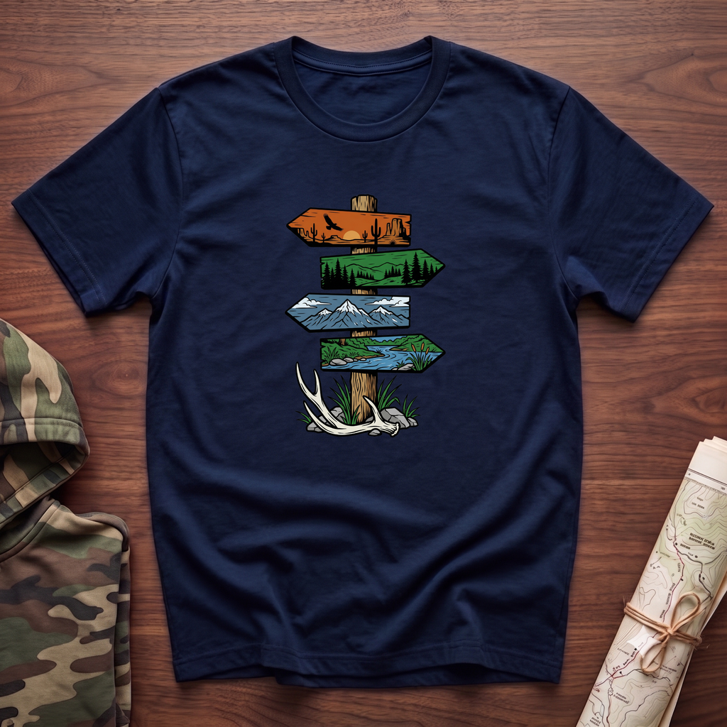 All Signs Point To Adventure T-Shirt