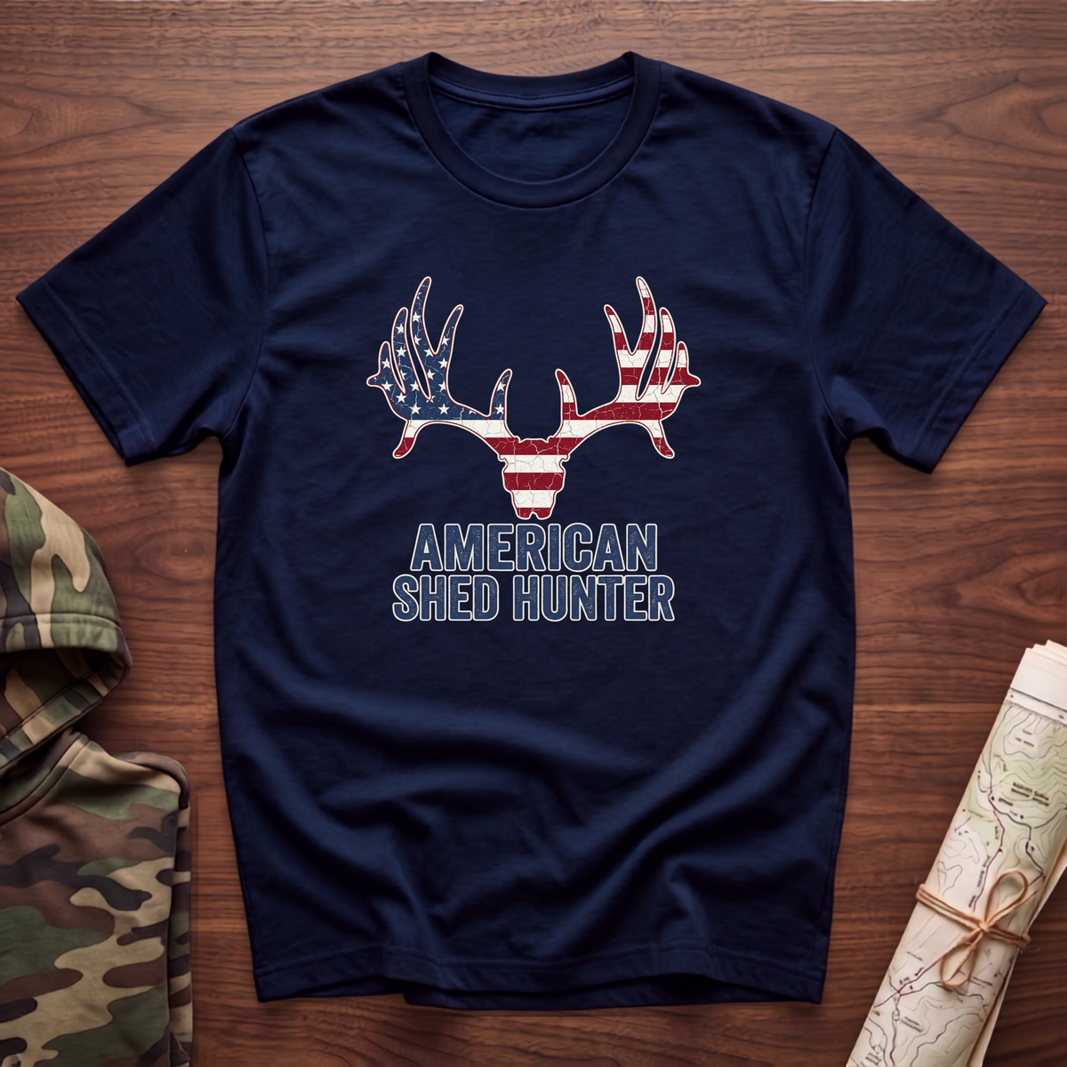 American Shed Hunter Deer T-Shirt