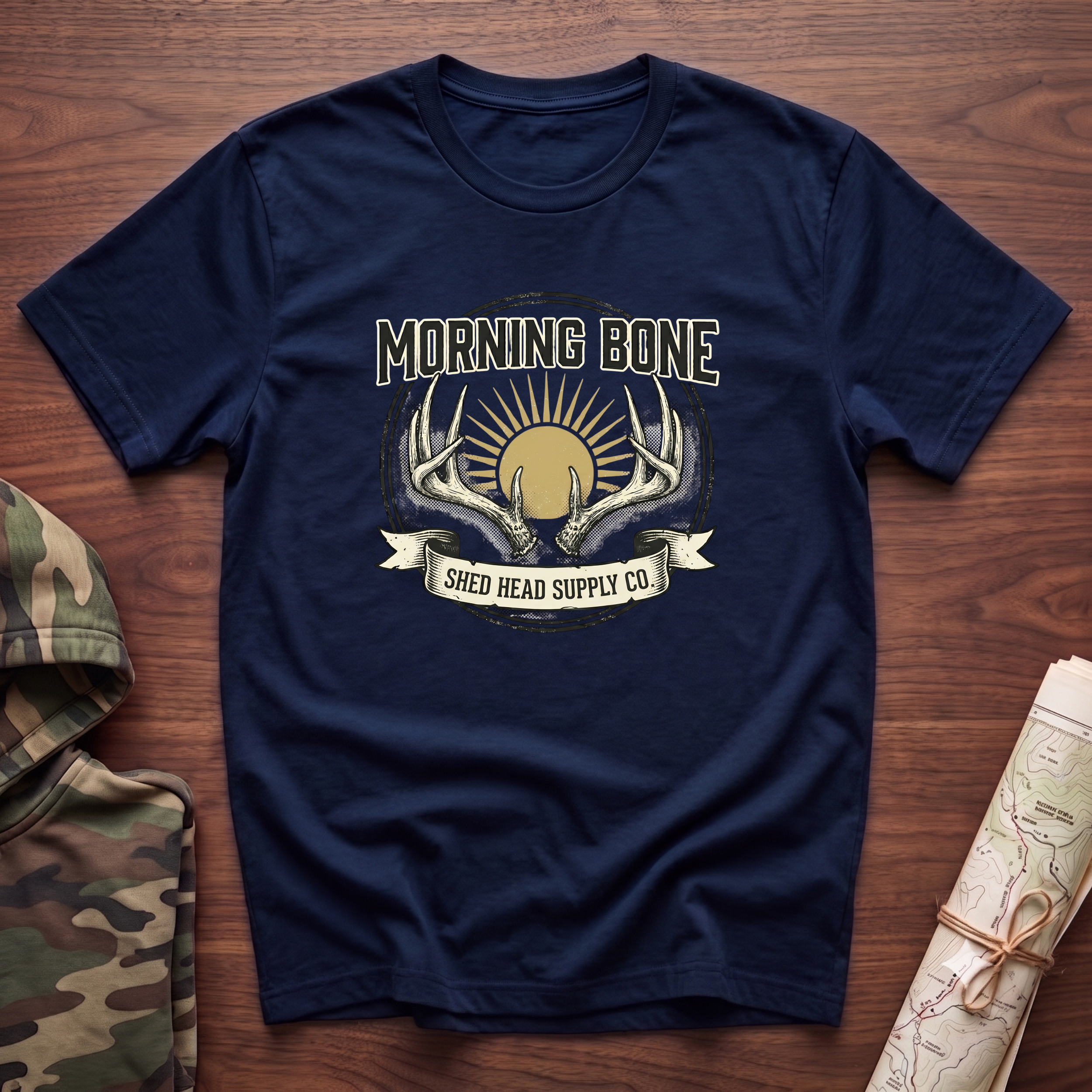 Morning Bone Shed Head T-Shirt