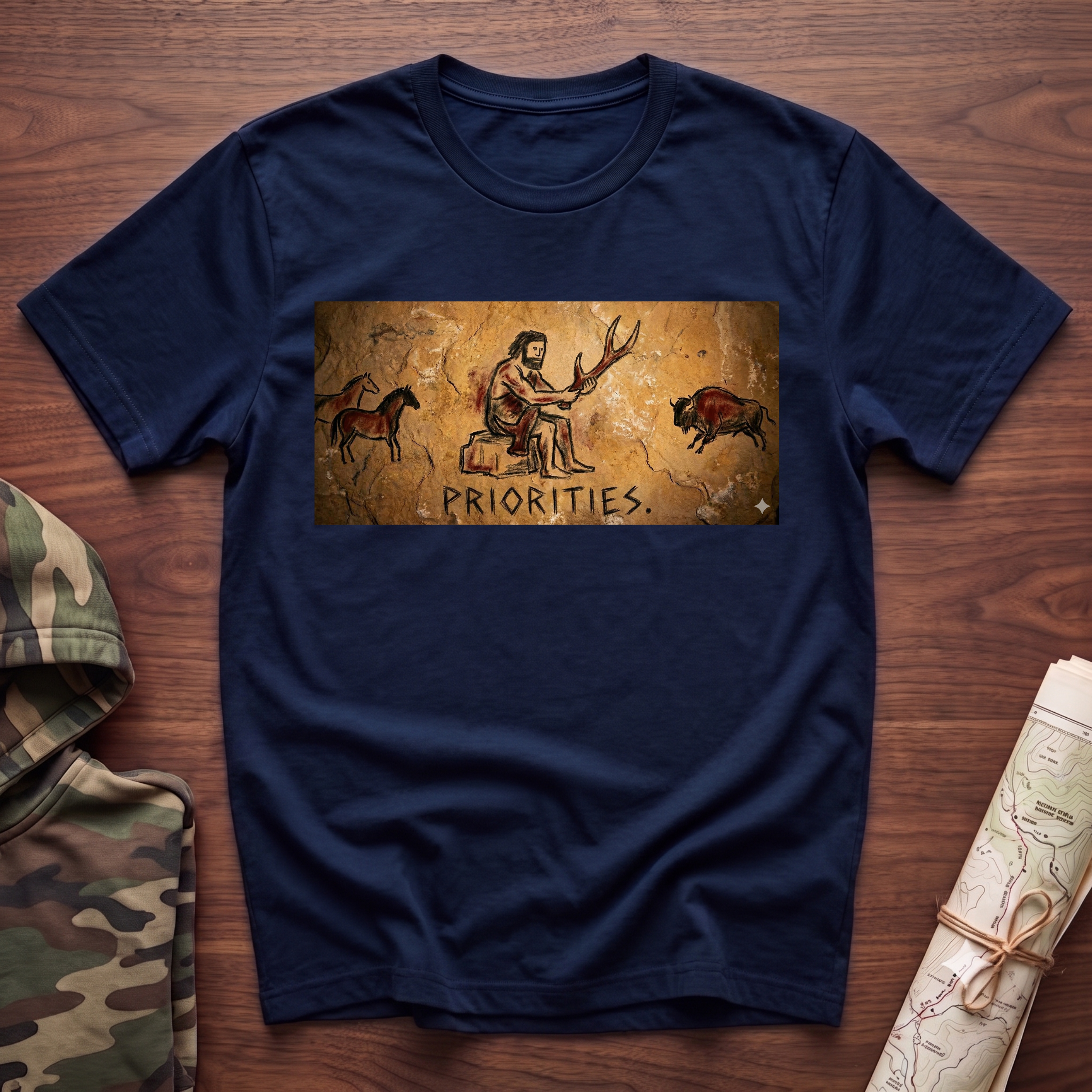Prehistoric Priorities T-Shirt