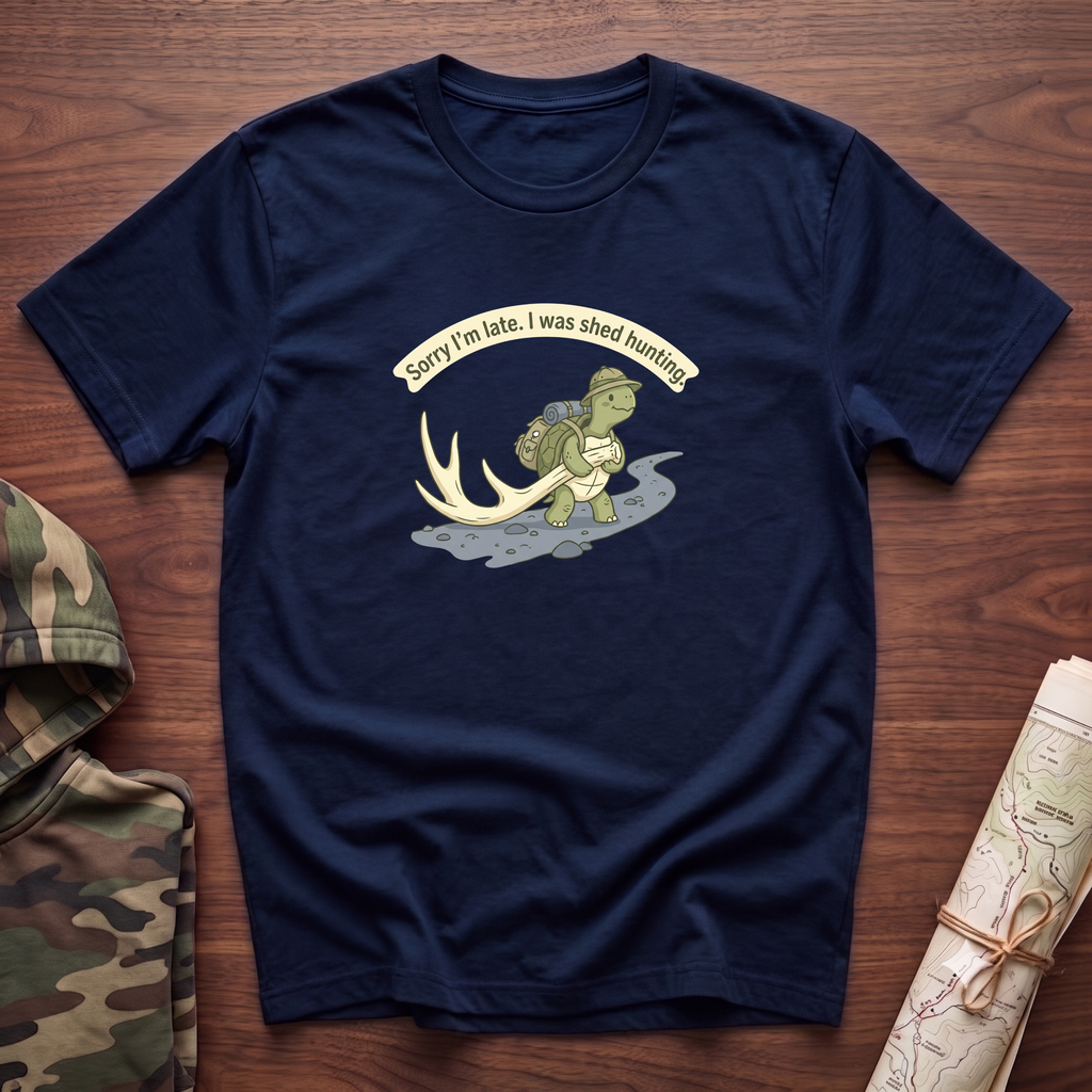Sorry I'm Late. I Was Shed Hunting. T-Shirt