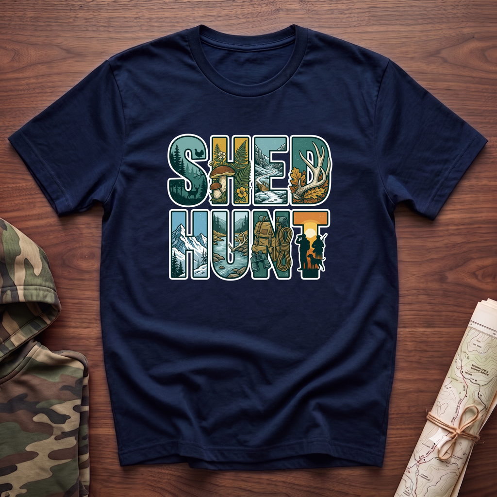 SHED HUNT All Seasons T-Shirt