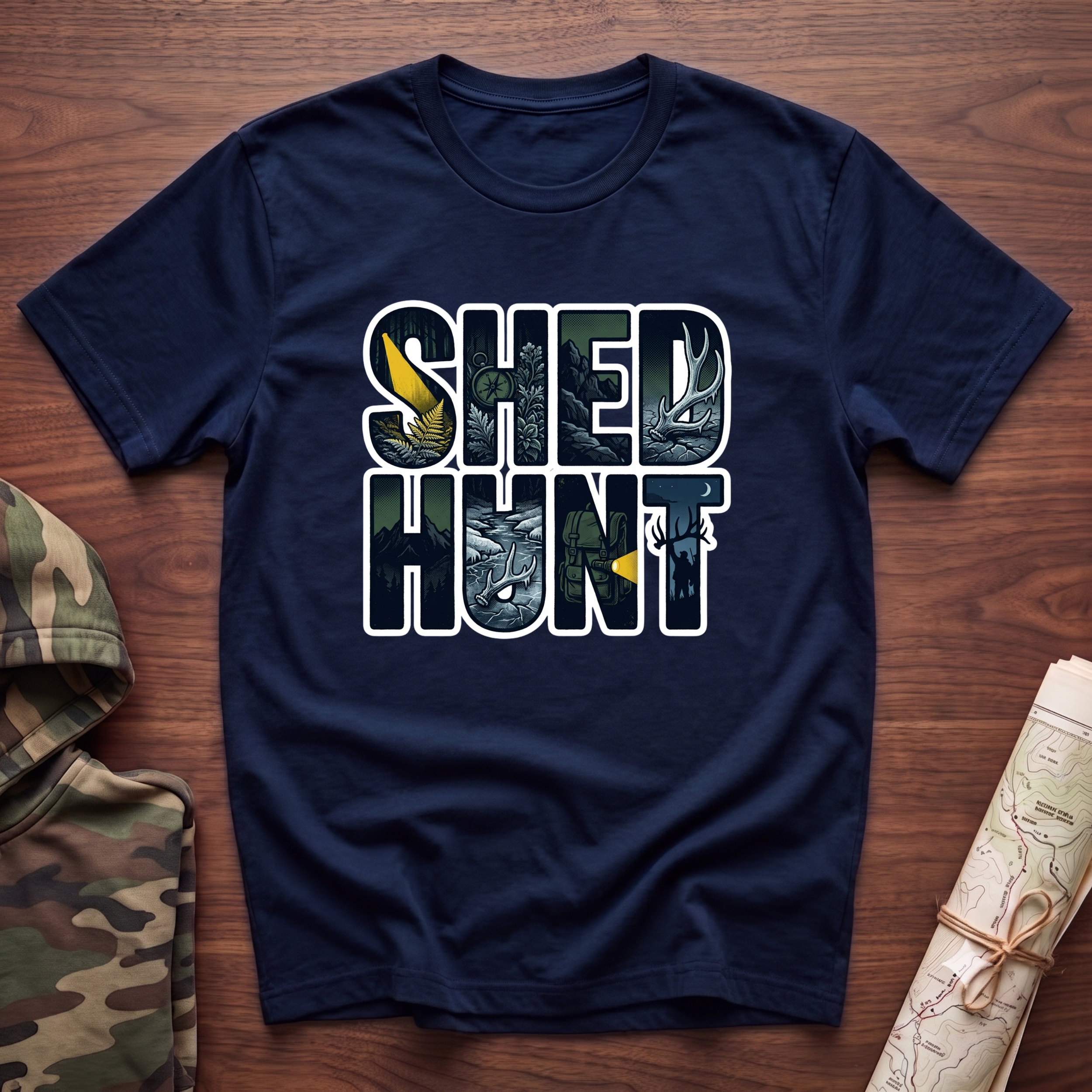 SHED HUNT Dark Forest T-Shirt