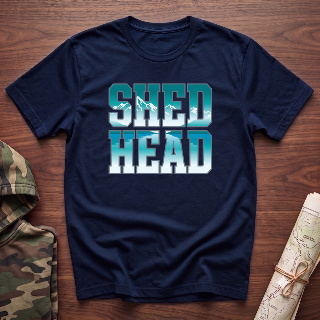 SHED HEAD Winter Landscape T-Shirt