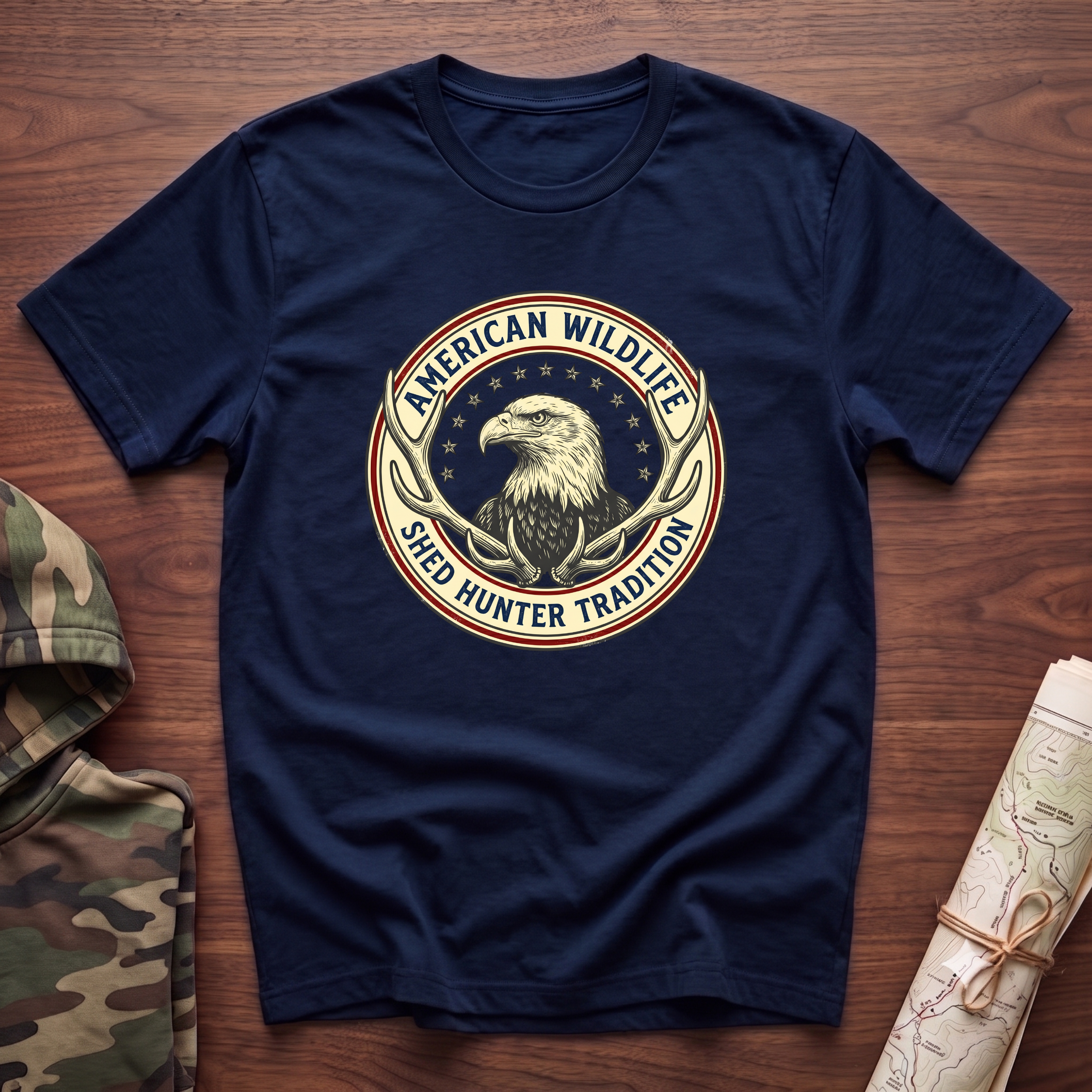 American Wildlife Shed Hunter Tradition T-Shirt