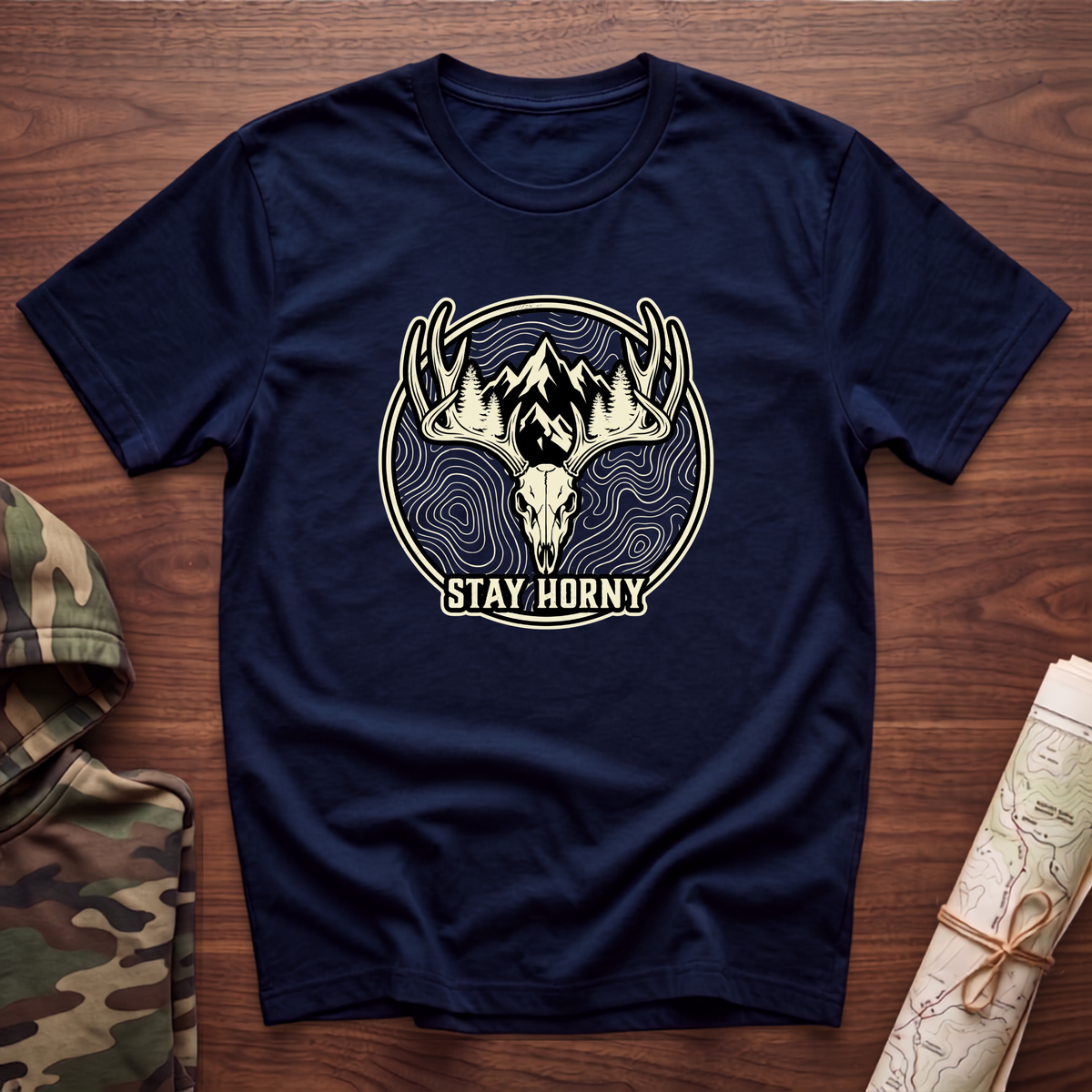 Stay Horny Skull T-Shirt