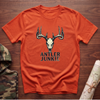 Antler Junkie Skull T-Shirt