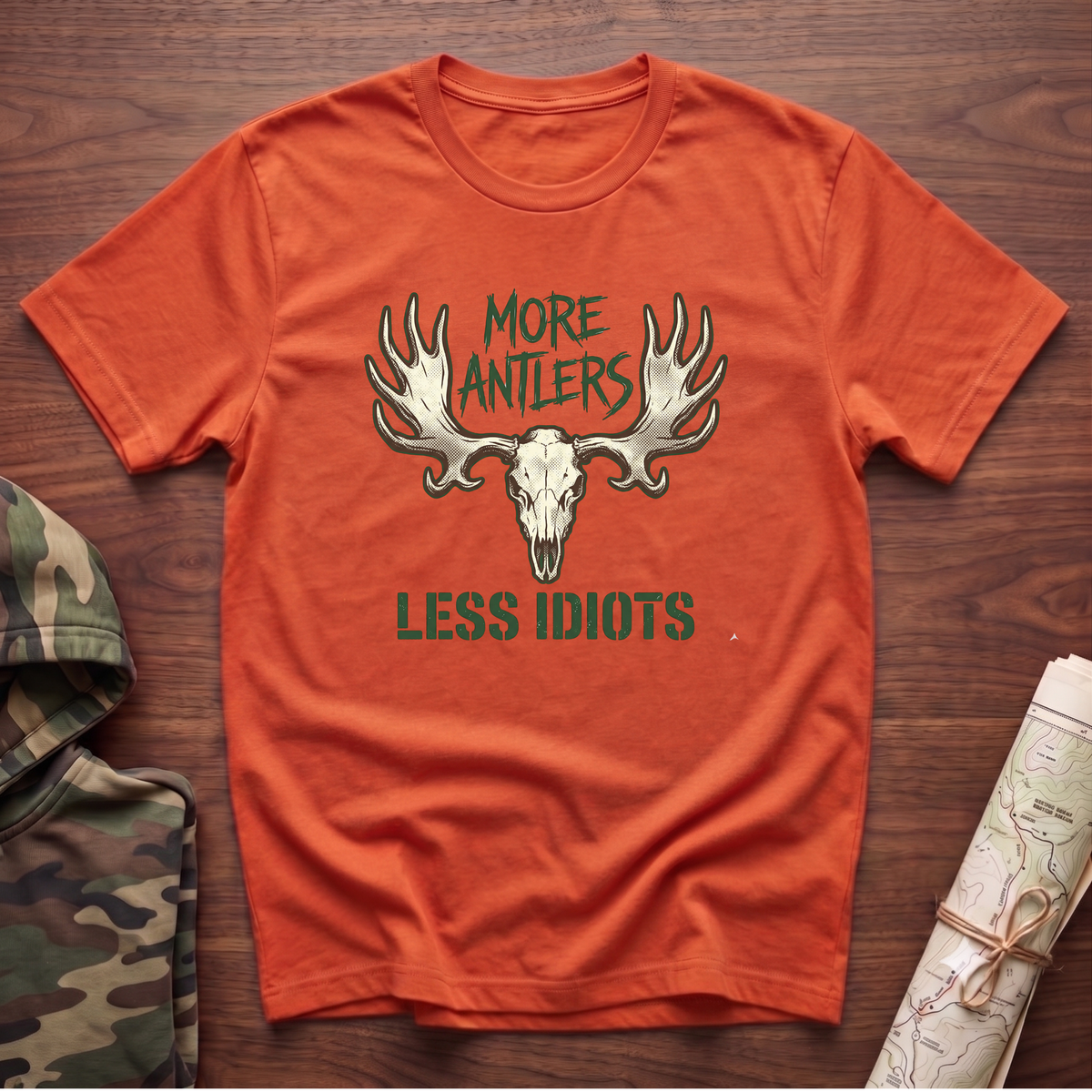 More Antlers, Less Idiots T-Shirt