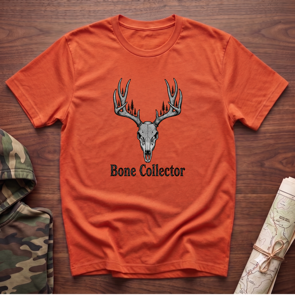 Bone Collector Branching Skull T-Shirt