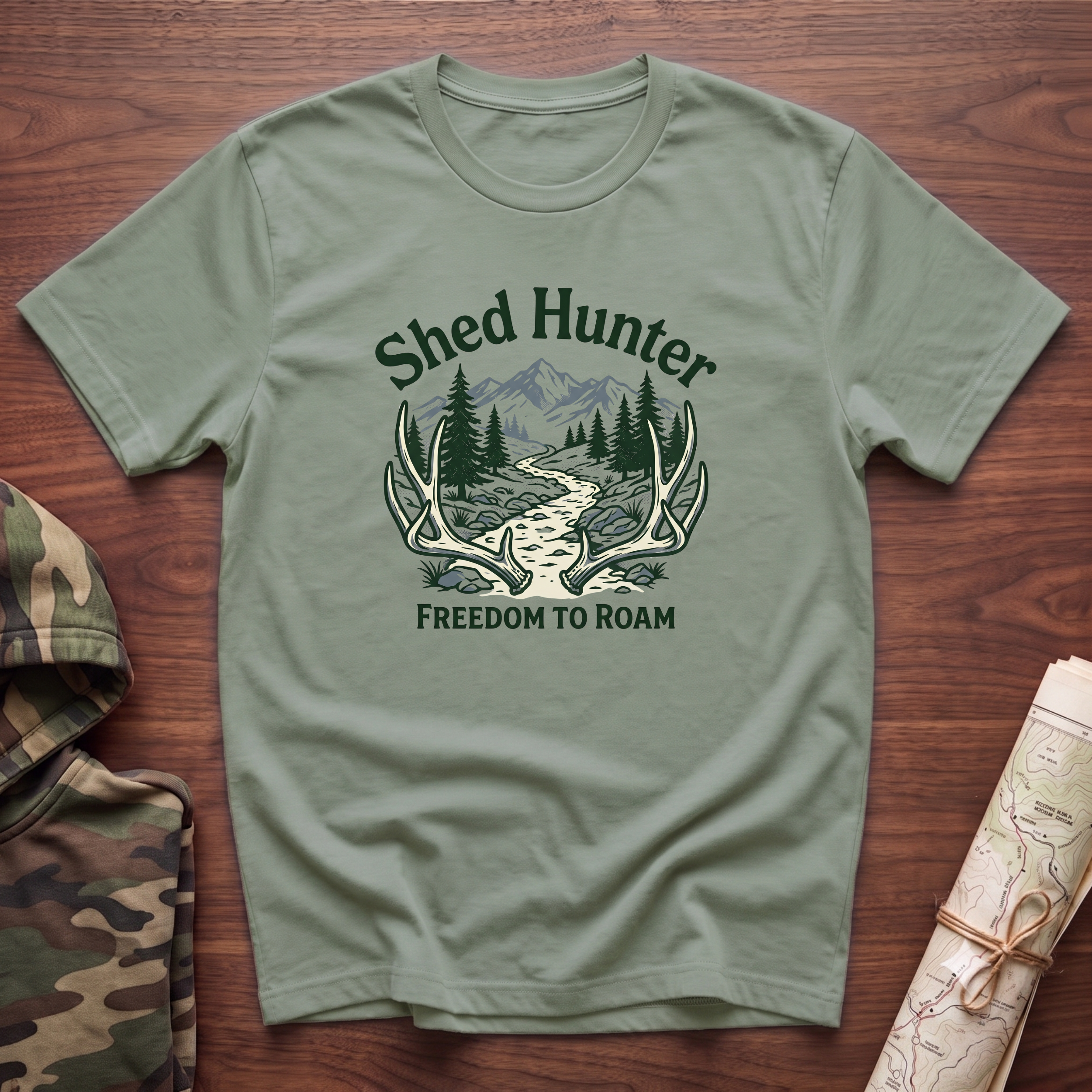 Freedom To Roam Shed Hunter T-Shirt