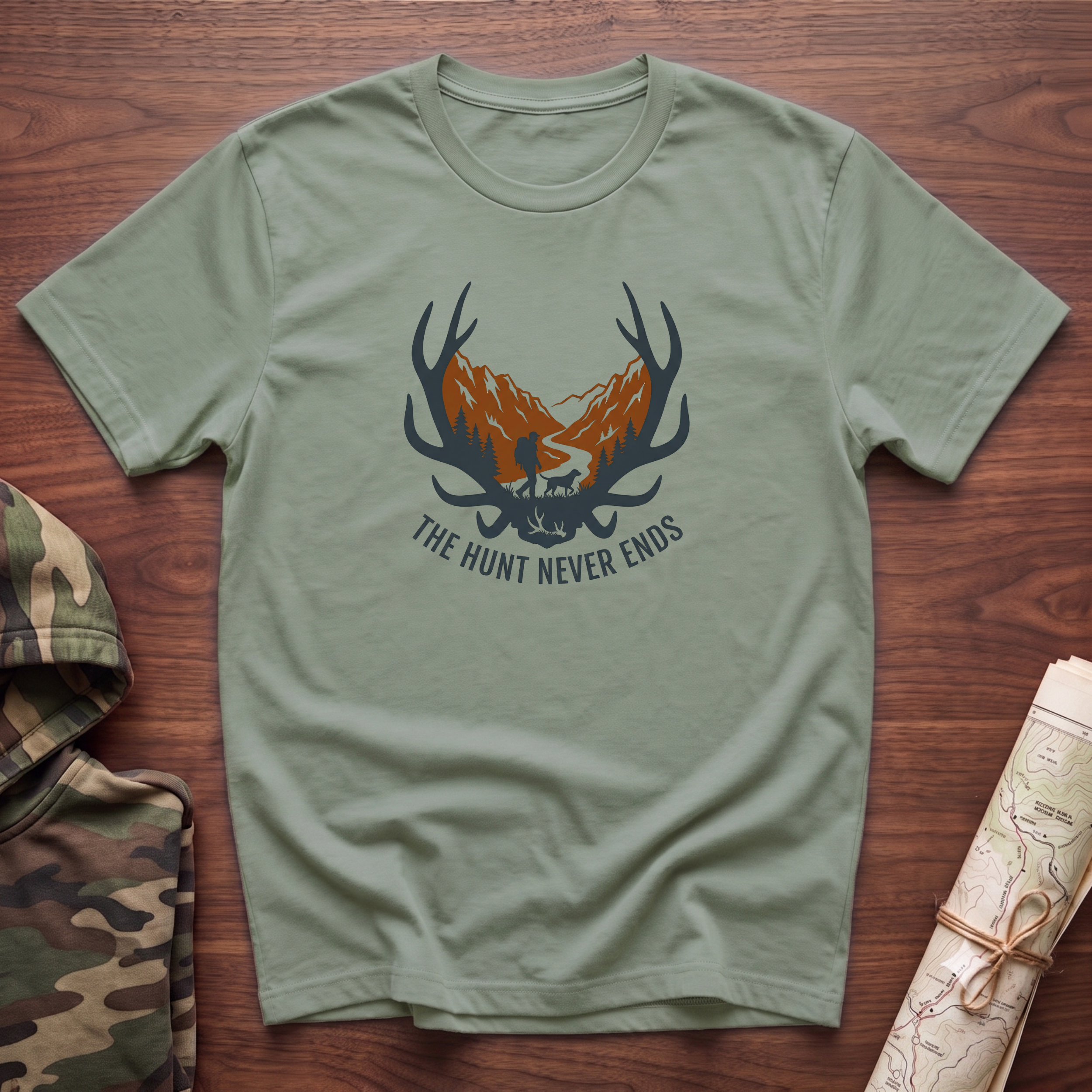 The Hunt Never Ends T-Shirt