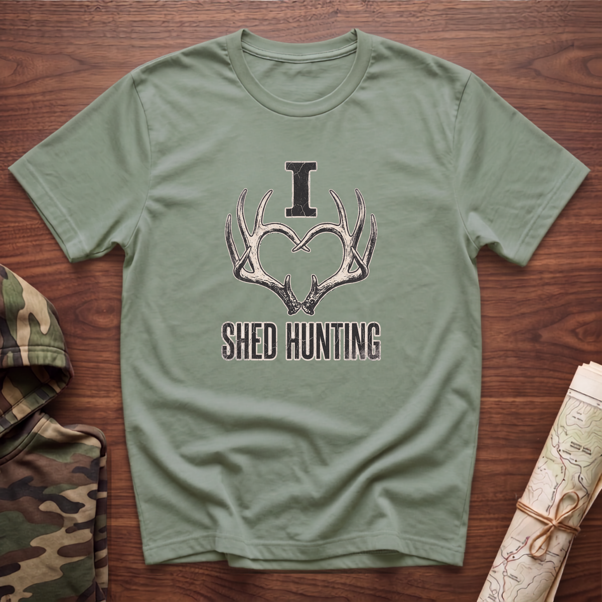 I Heart Shed Hunting T-Shirt