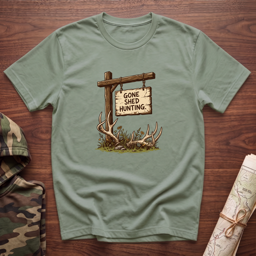 Gone Shed Hunting T-Shirt