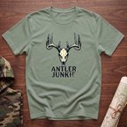 Antler Junkie Skull T-Shirt