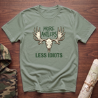 More Antlers, Less Idiots T-Shirt