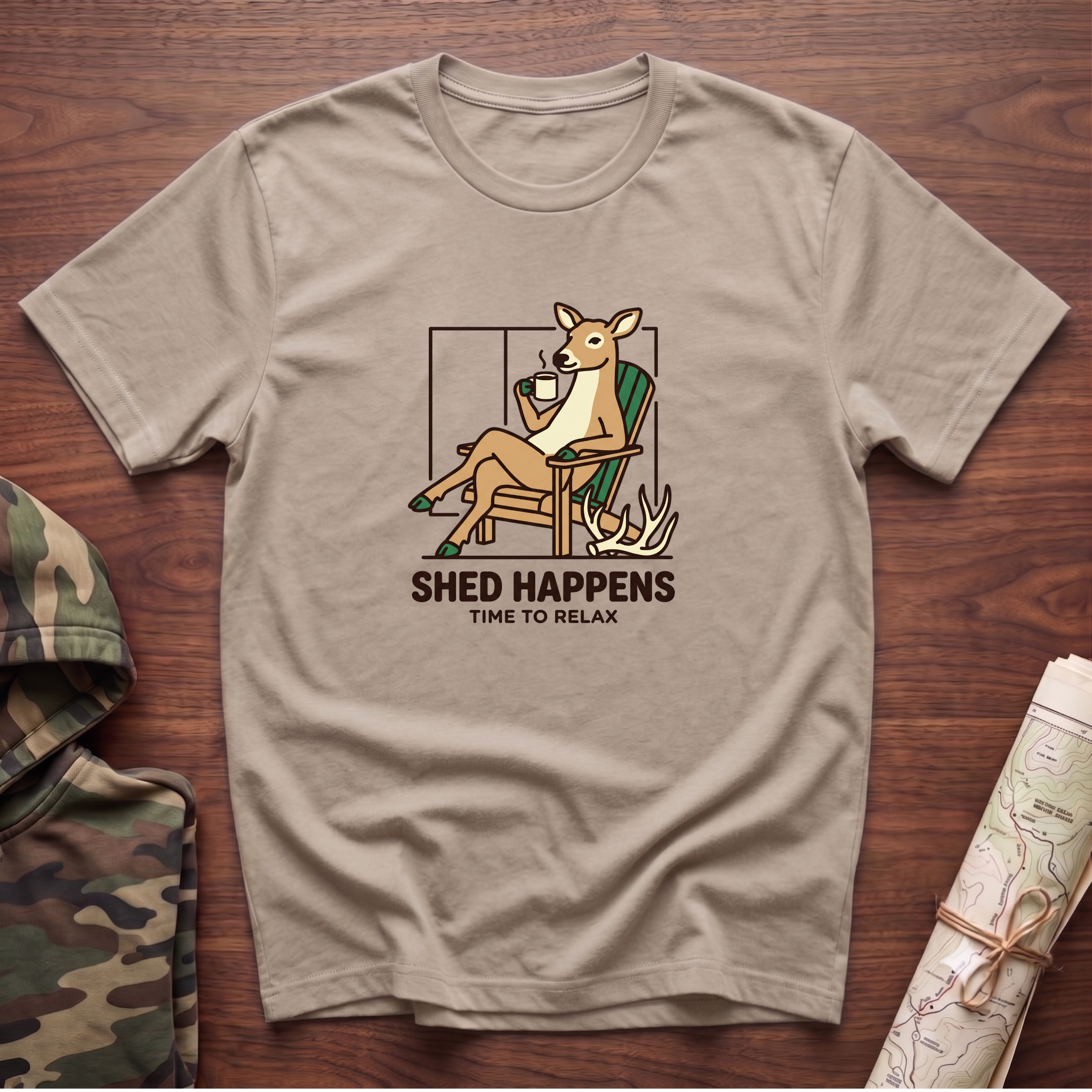 Shed Happens Time To Relax T-Shirt