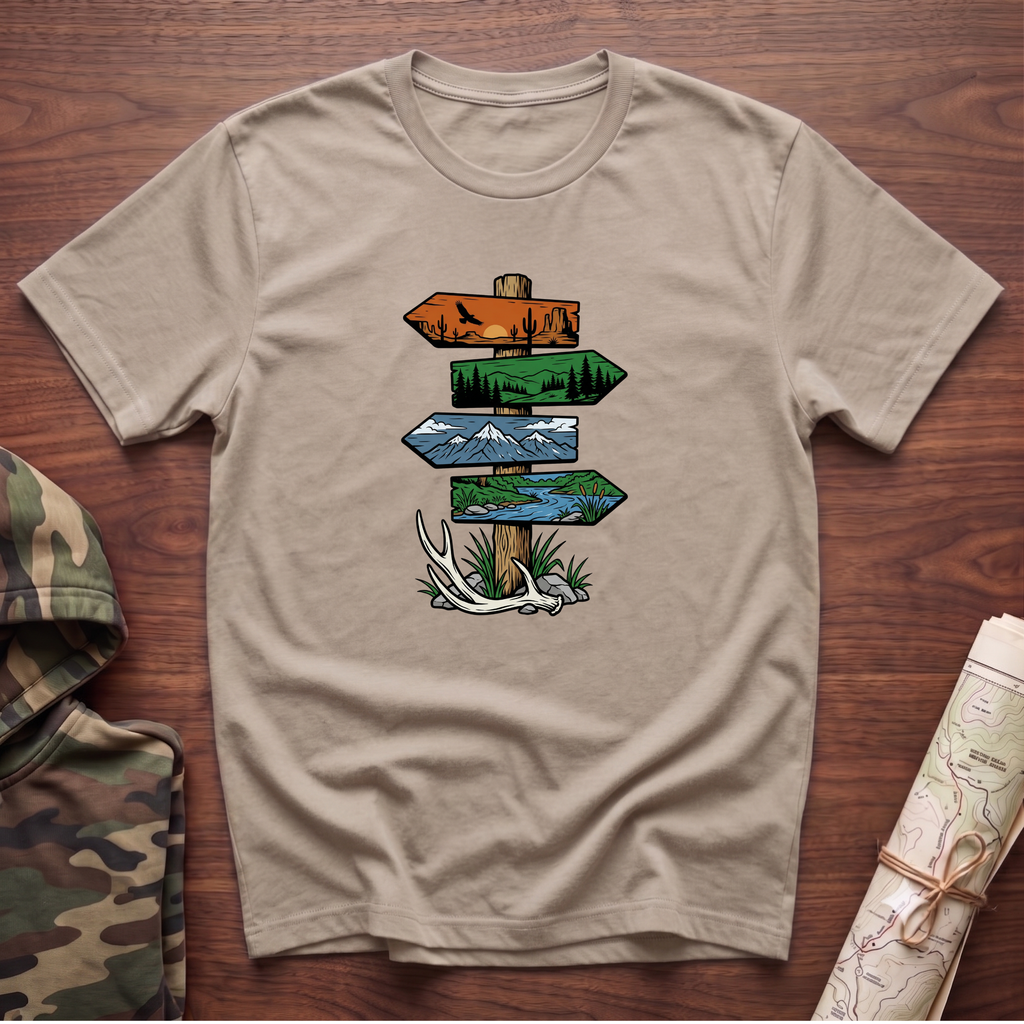 All Signs Point To Adventure T-Shirt