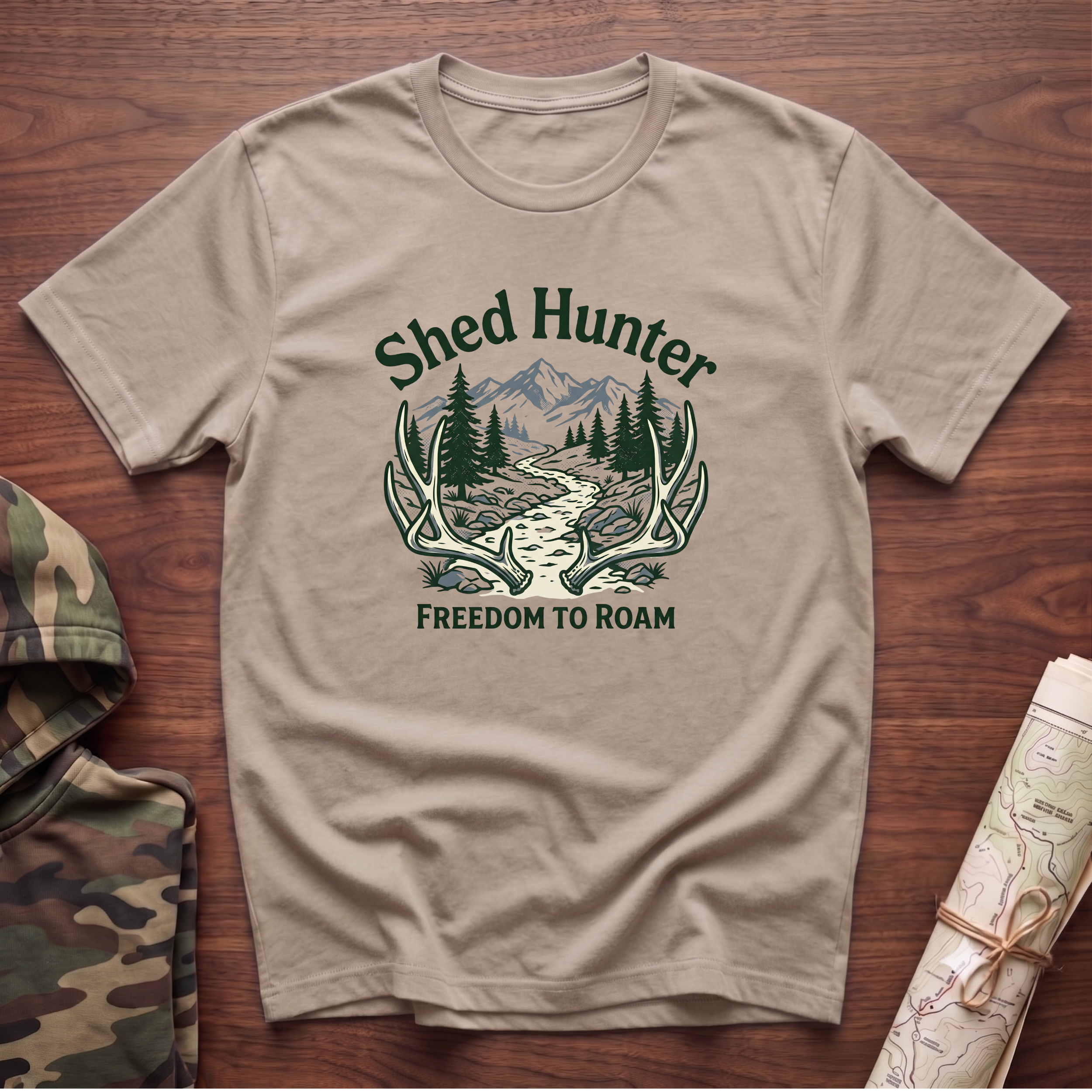 Freedom To Roam Shed Hunter T-Shirt