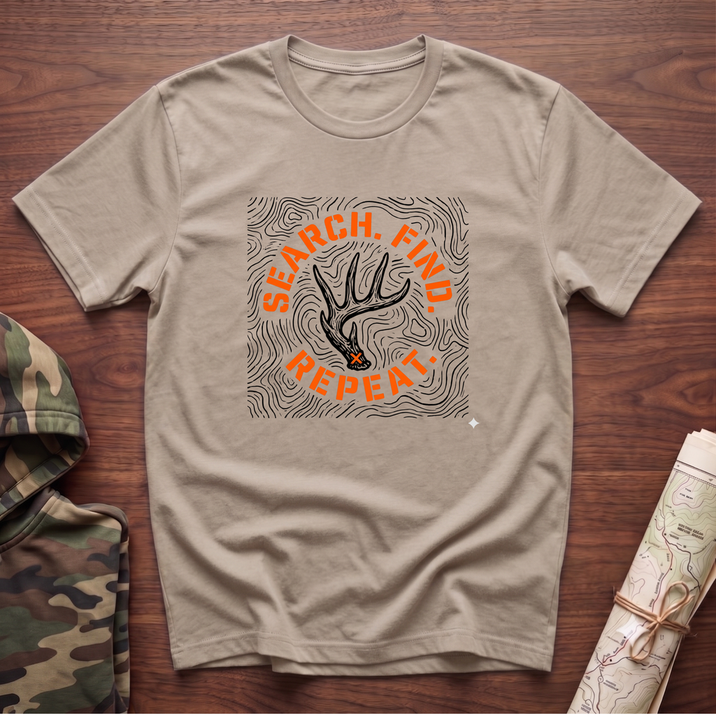 Search. Find. Repeat. T-Shirt