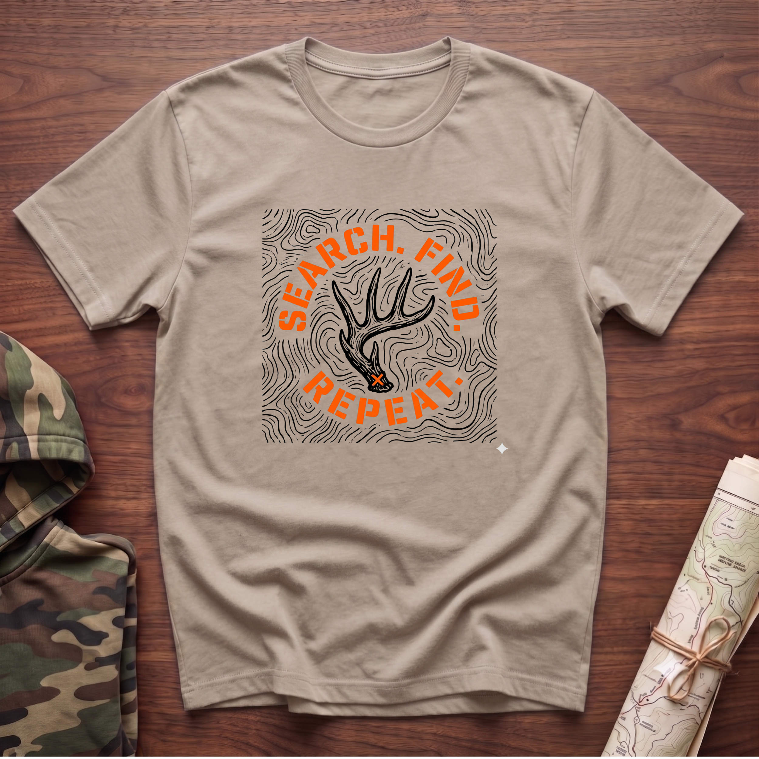 Search. Find. Repeat. T-Shirt