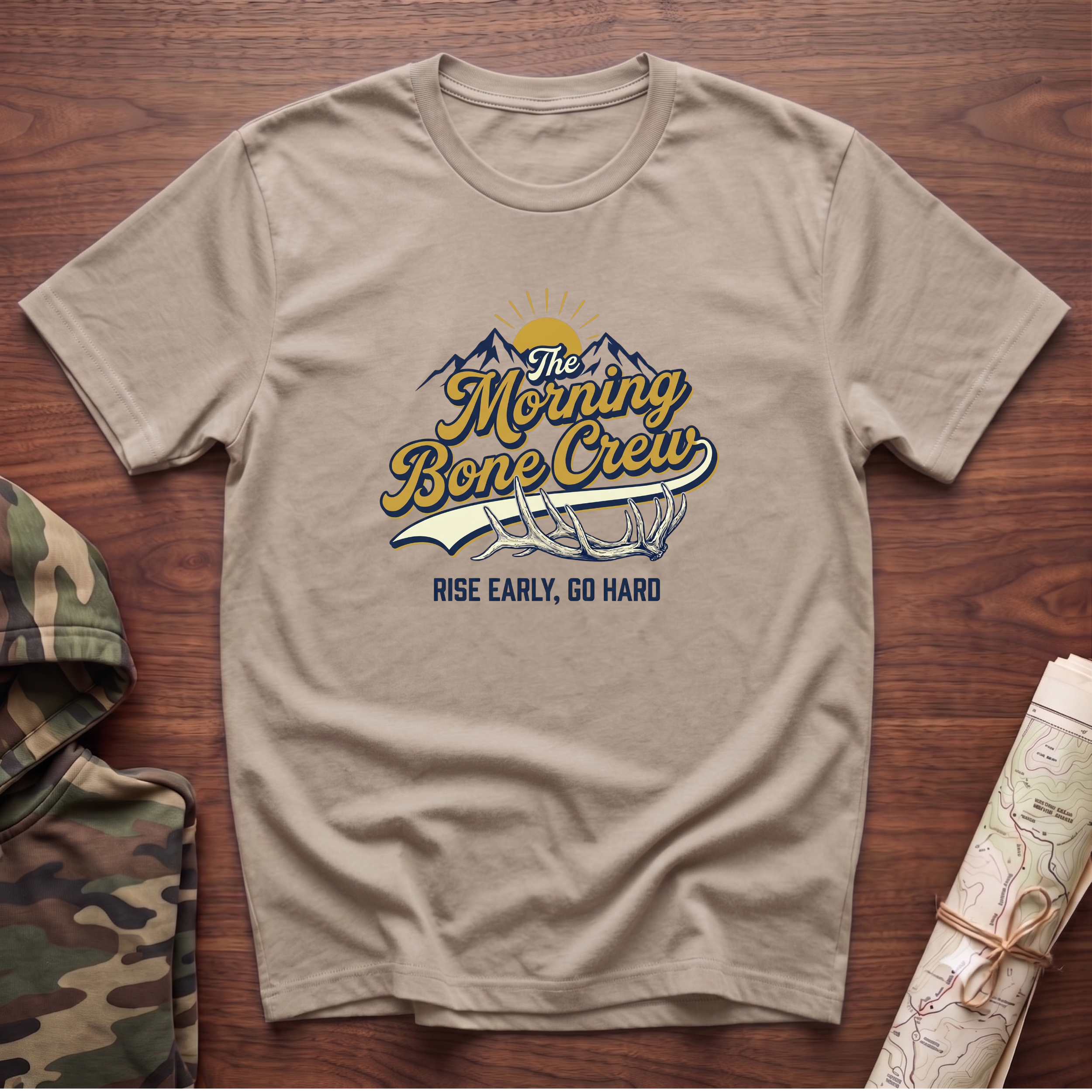 The Morning Bone Crew T-Shirt