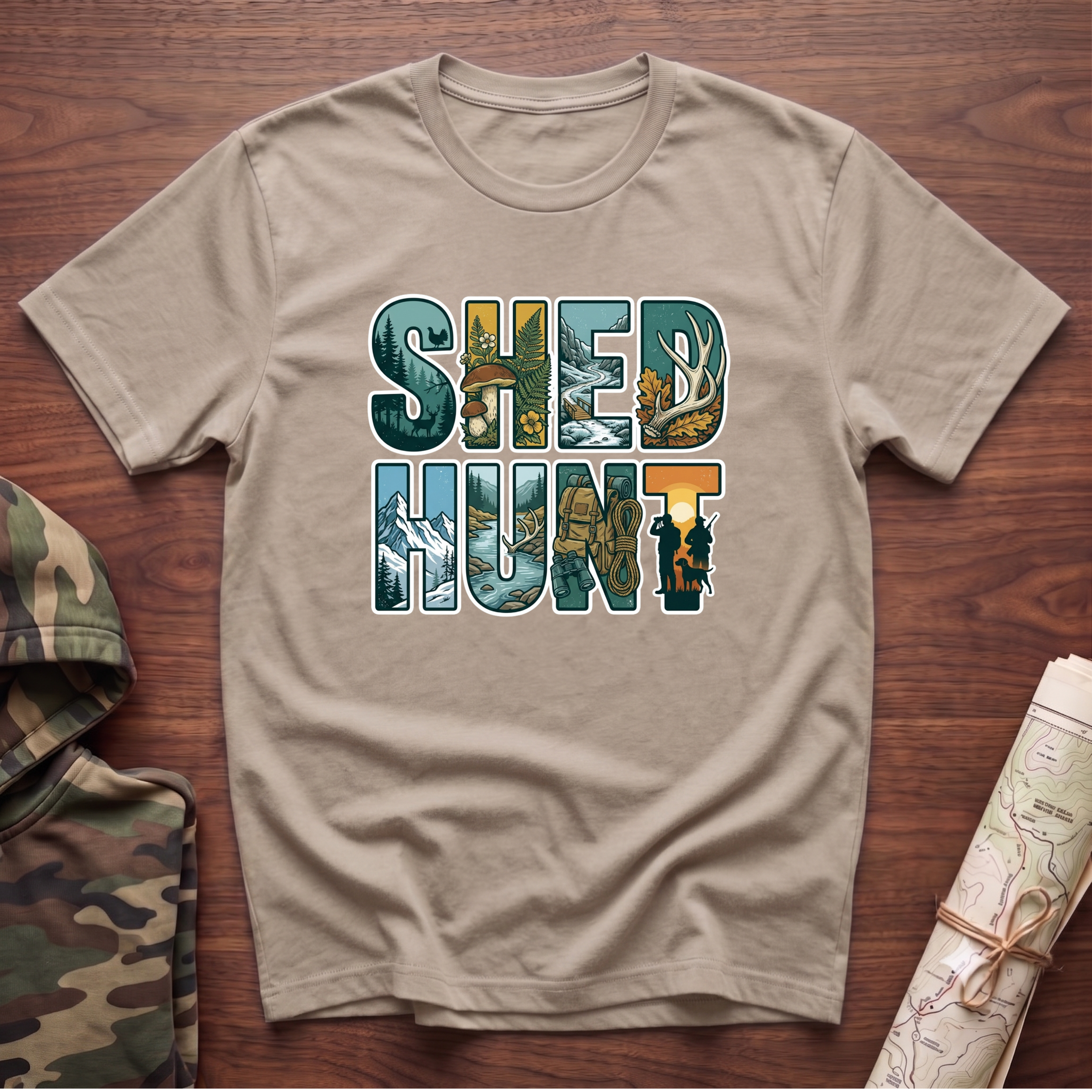 SHED HUNT All Seasons T-Shirt