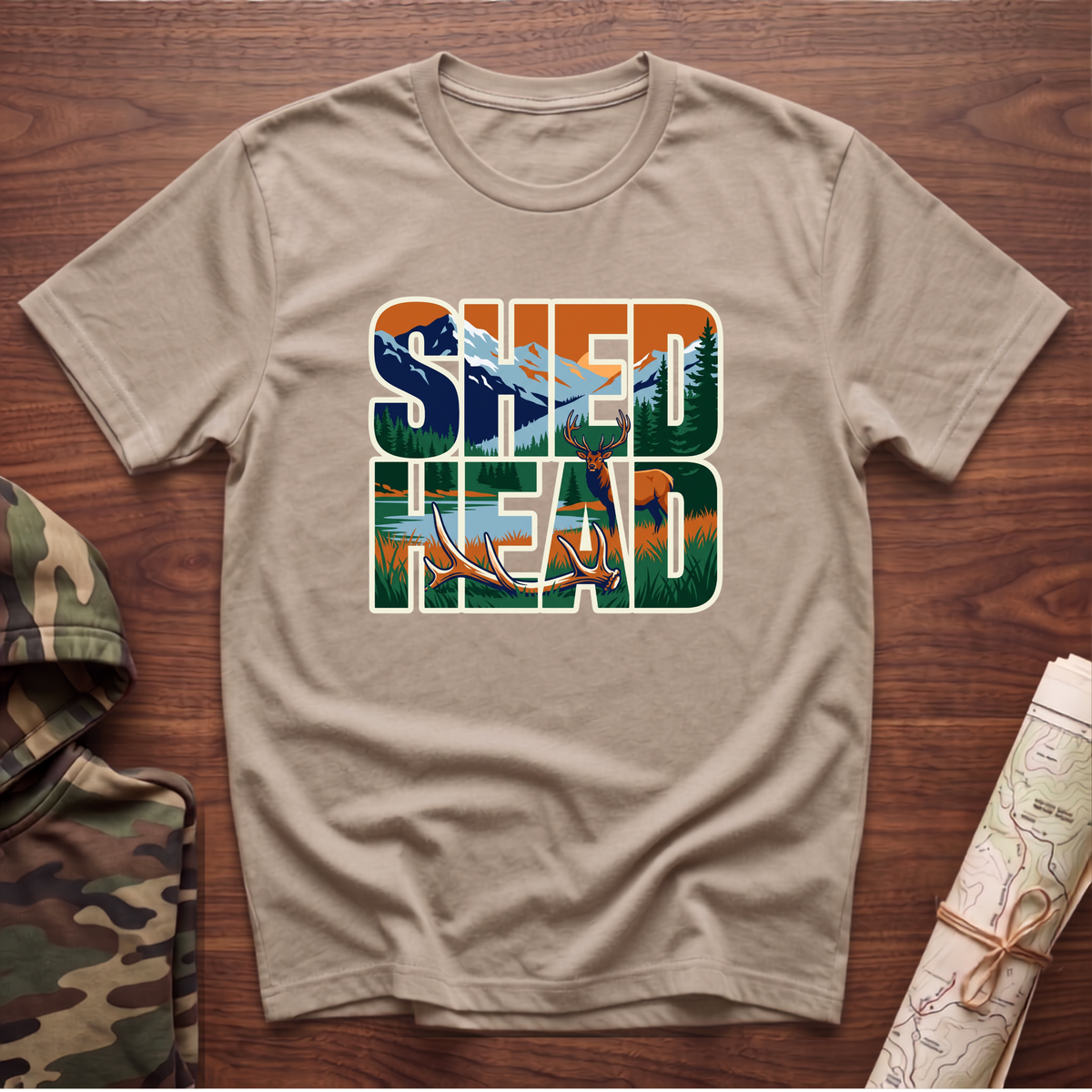SHED HEAD Elk T-Shirt