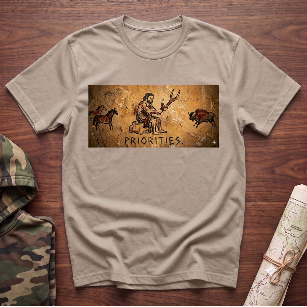 Prehistoric Priorities T-Shirt