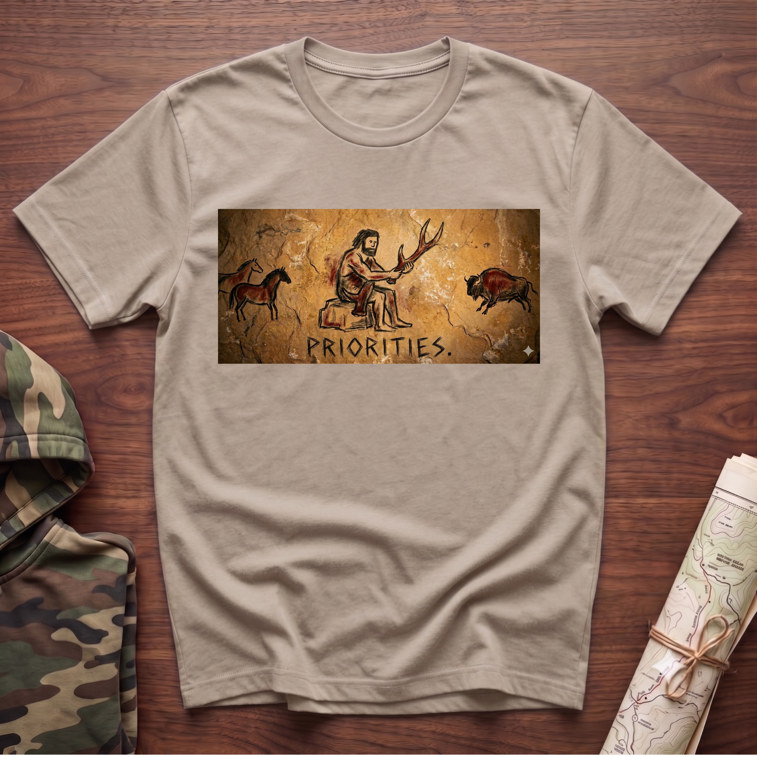 Prehistoric Priorities T-Shirt