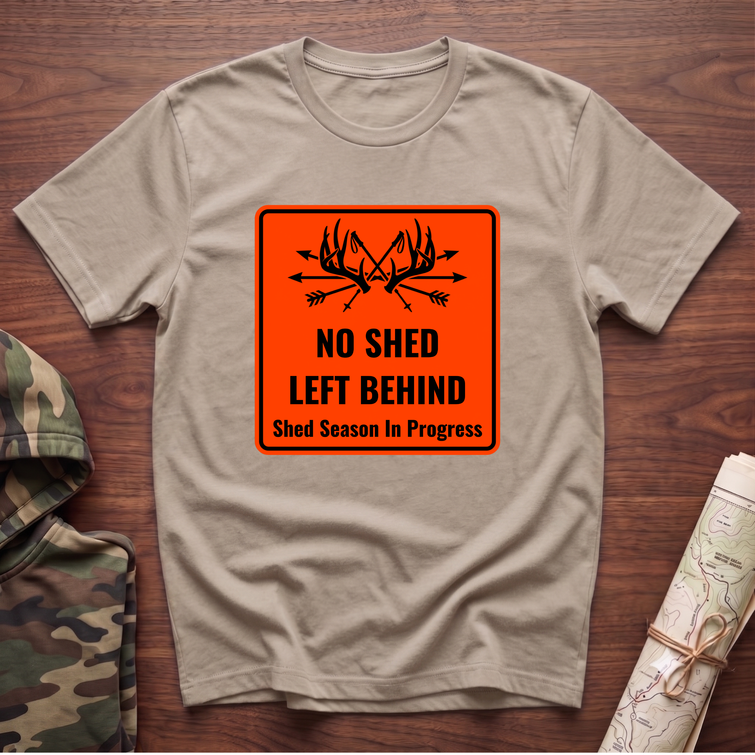 No Shed Left Behind T-Shirt
