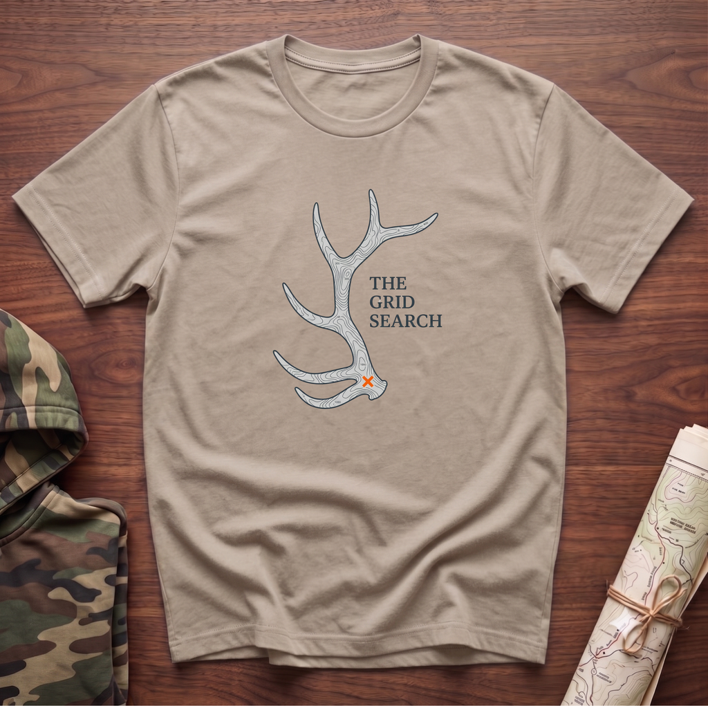 Elk Shed Grid Search T-Shirt